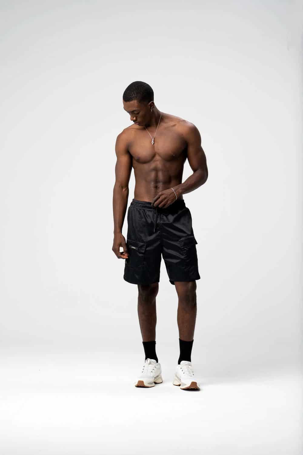 MUSK BLACK SHORTS - miniatura 5