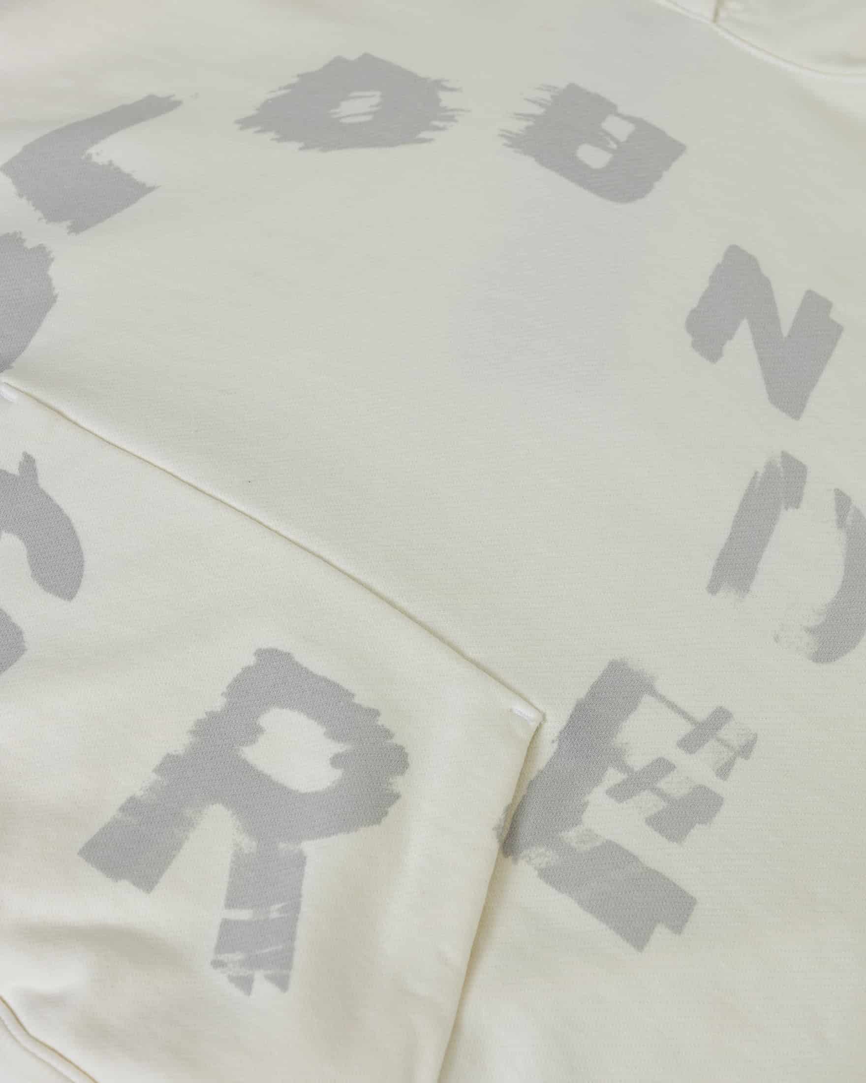 Echoes Tremor Boxy Fit Hoodie White - miniatura 4