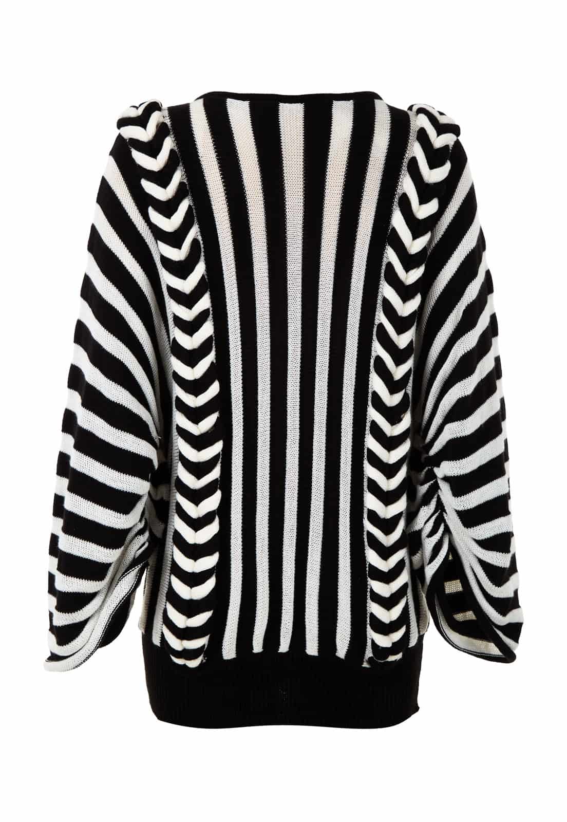 BRAIDED PLEATED SWEATER - miniatura 2