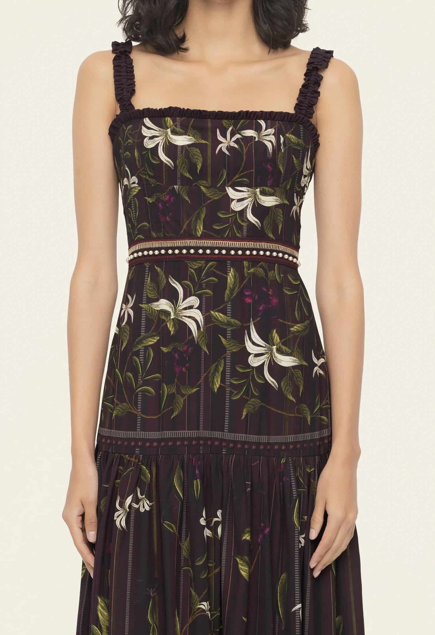 Níspero Café Midi Dress - miniatura 5