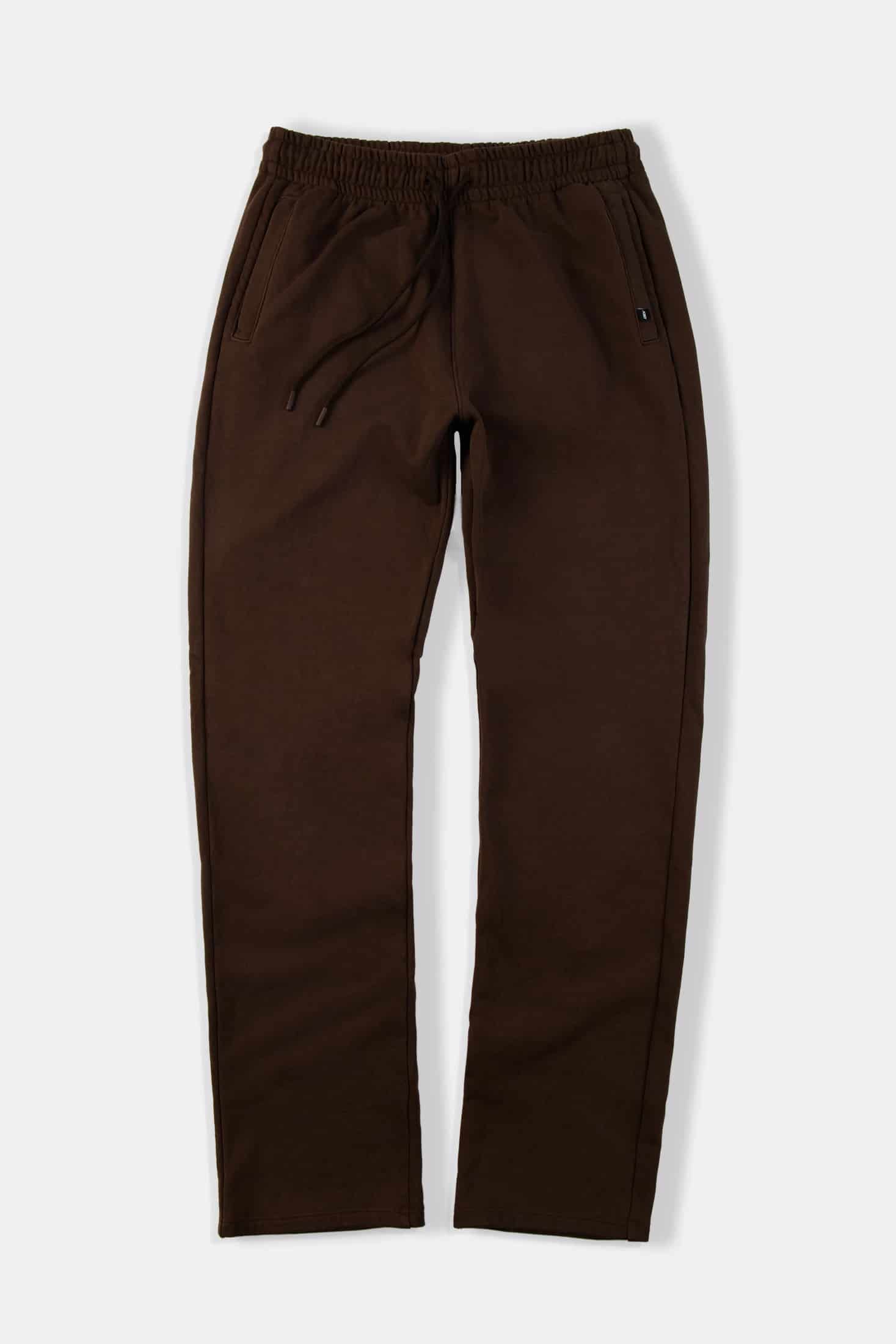 PANTALON SUDADERA COLOR SHAVED CHOCOLATE - miniatura 1