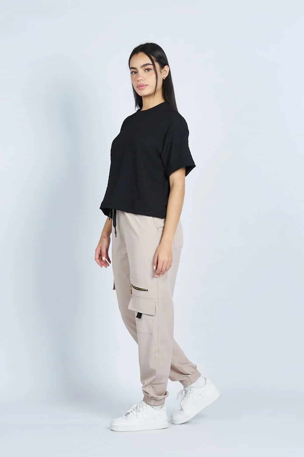 Camiseta oversize textura NEGRA | Drop 03 | - miniatura 2
