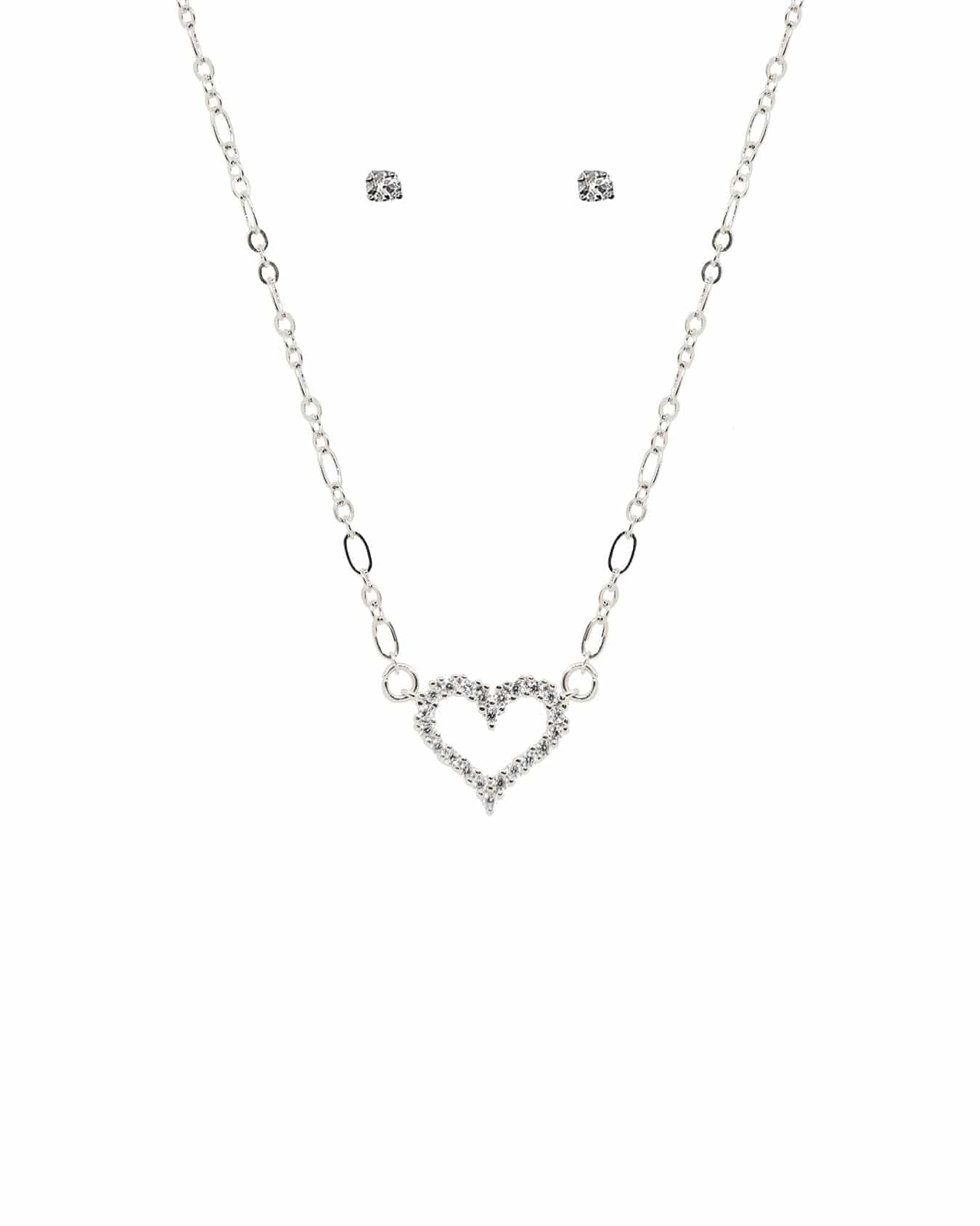 Collar Corazón Cristal - miniatura 2
