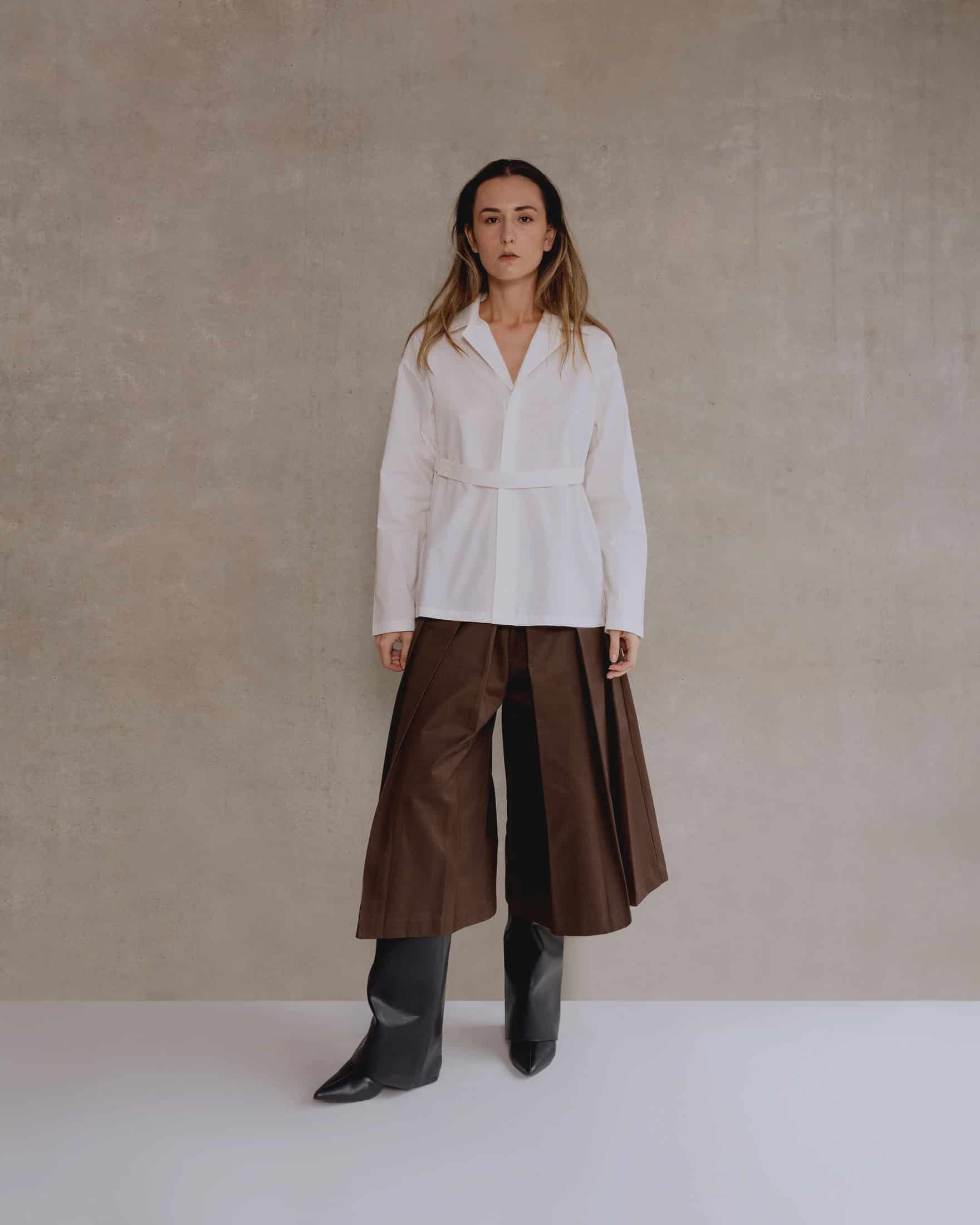 Ribbon White Shirt - miniatura 1