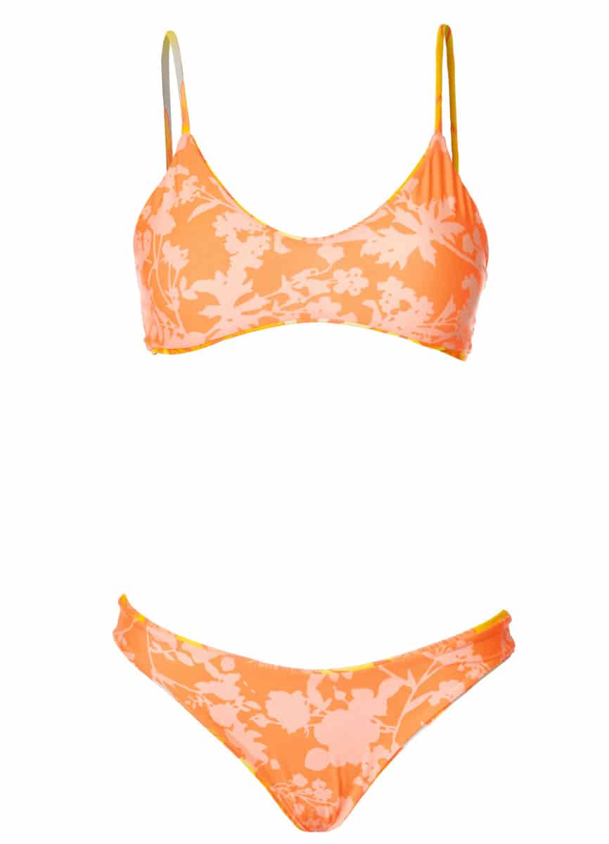 Maaji Golden Lily Sublimity Regular Rise Classic Bikini Bottom - miniatura 6