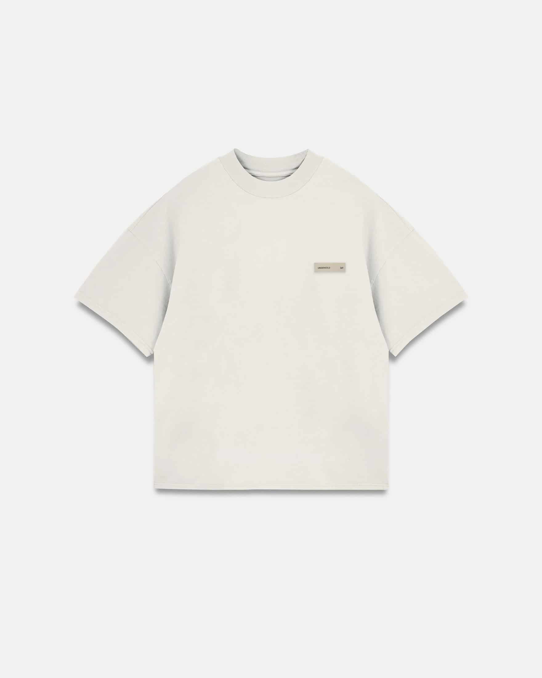Line Basic Label Boxy Fit Tshirt White - miniatura 1