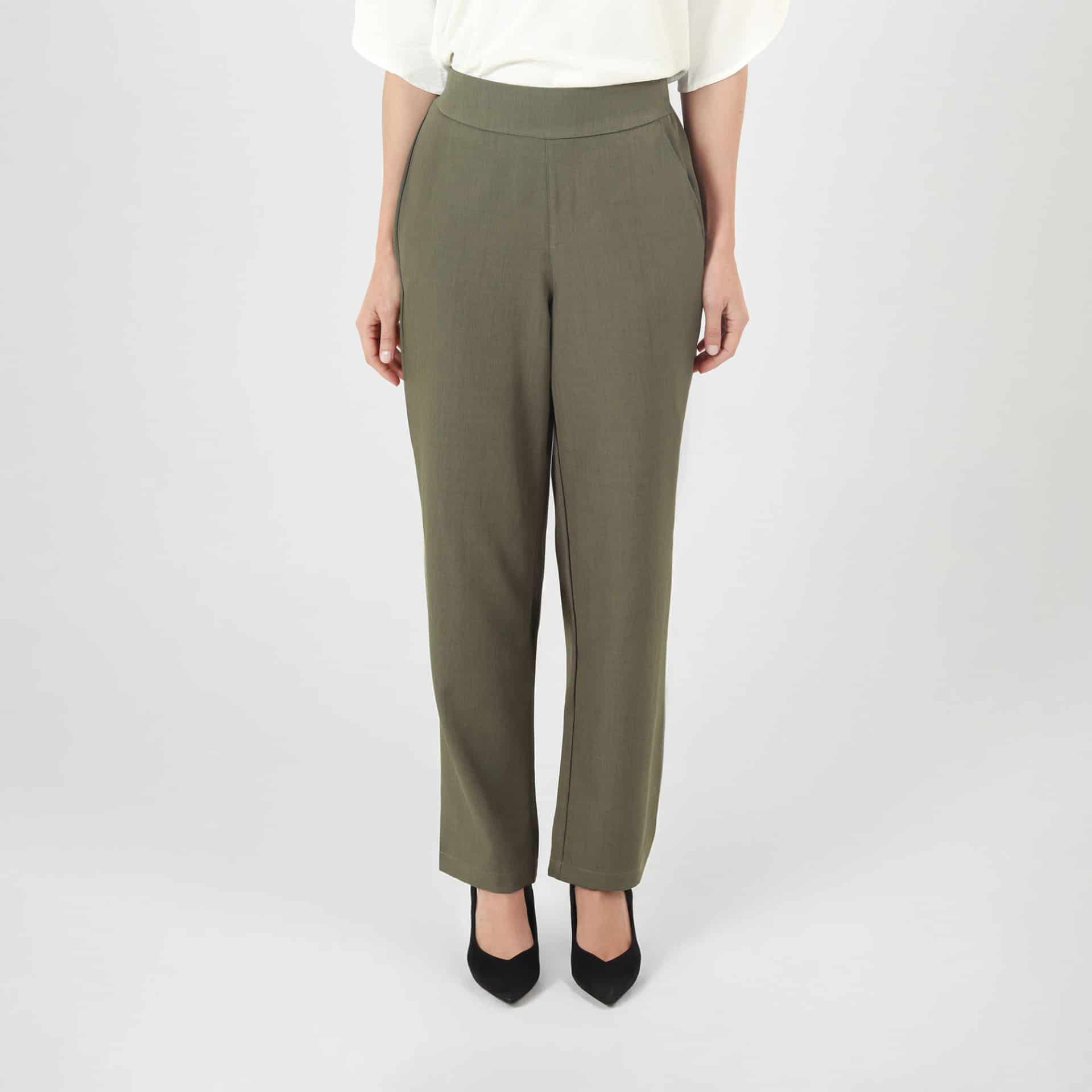 Pantalon Tiro Medio Bota Recta - miniatura 1