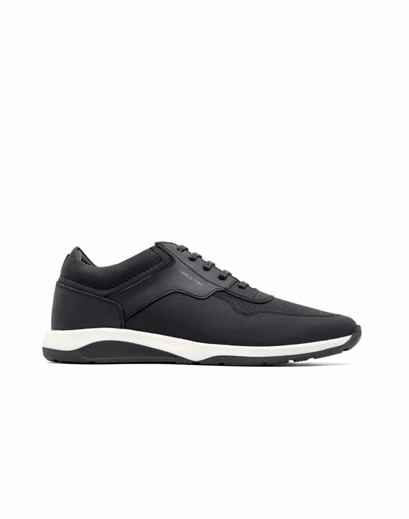 Zapato deportivo de cuero liso para hombre REF AWAR01 - miniatura 2