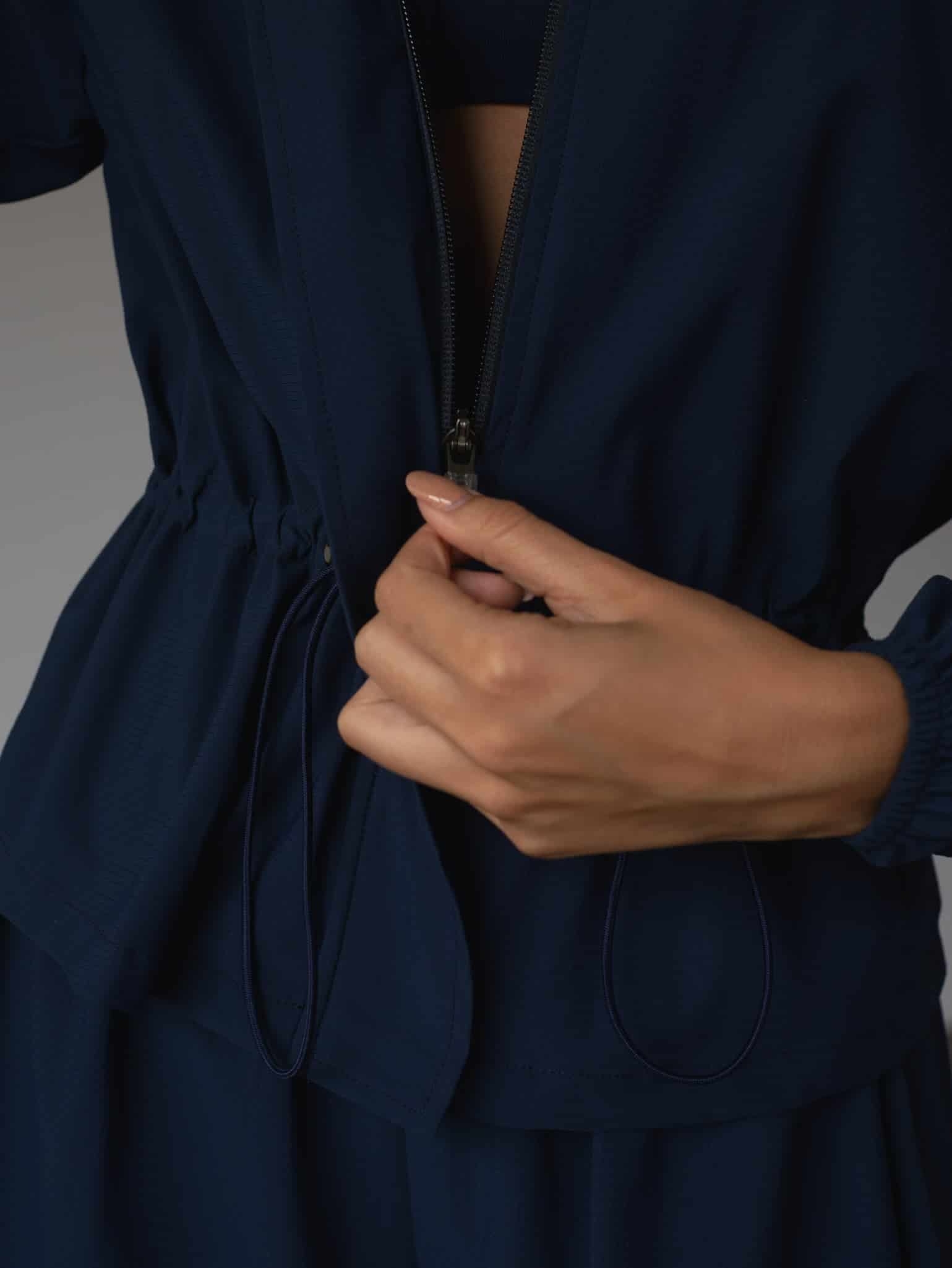 LIGHT WINDBREAKER - NAVY BLUE - miniatura 7