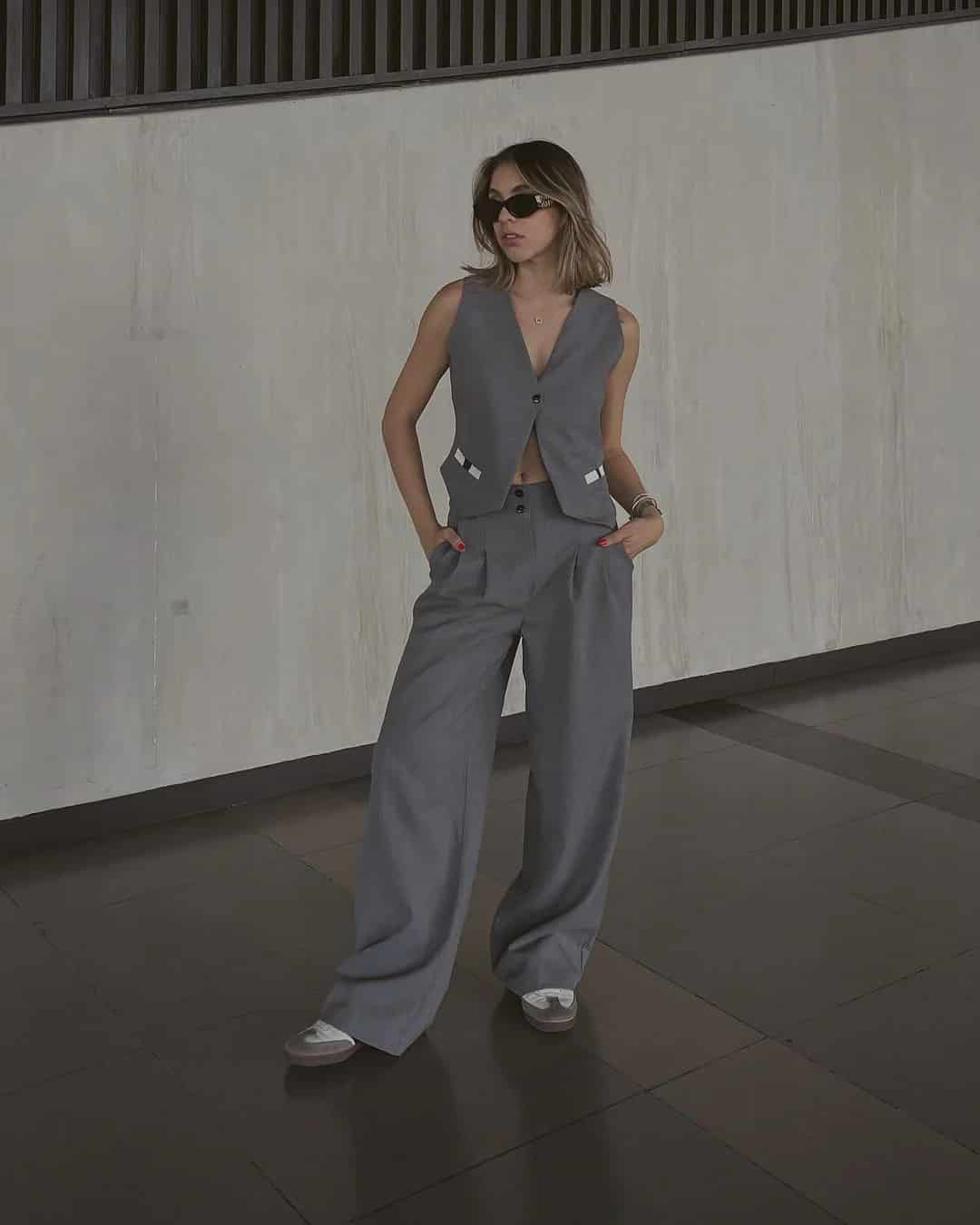 Chaleco Latino Vest Gray - miniatura 6