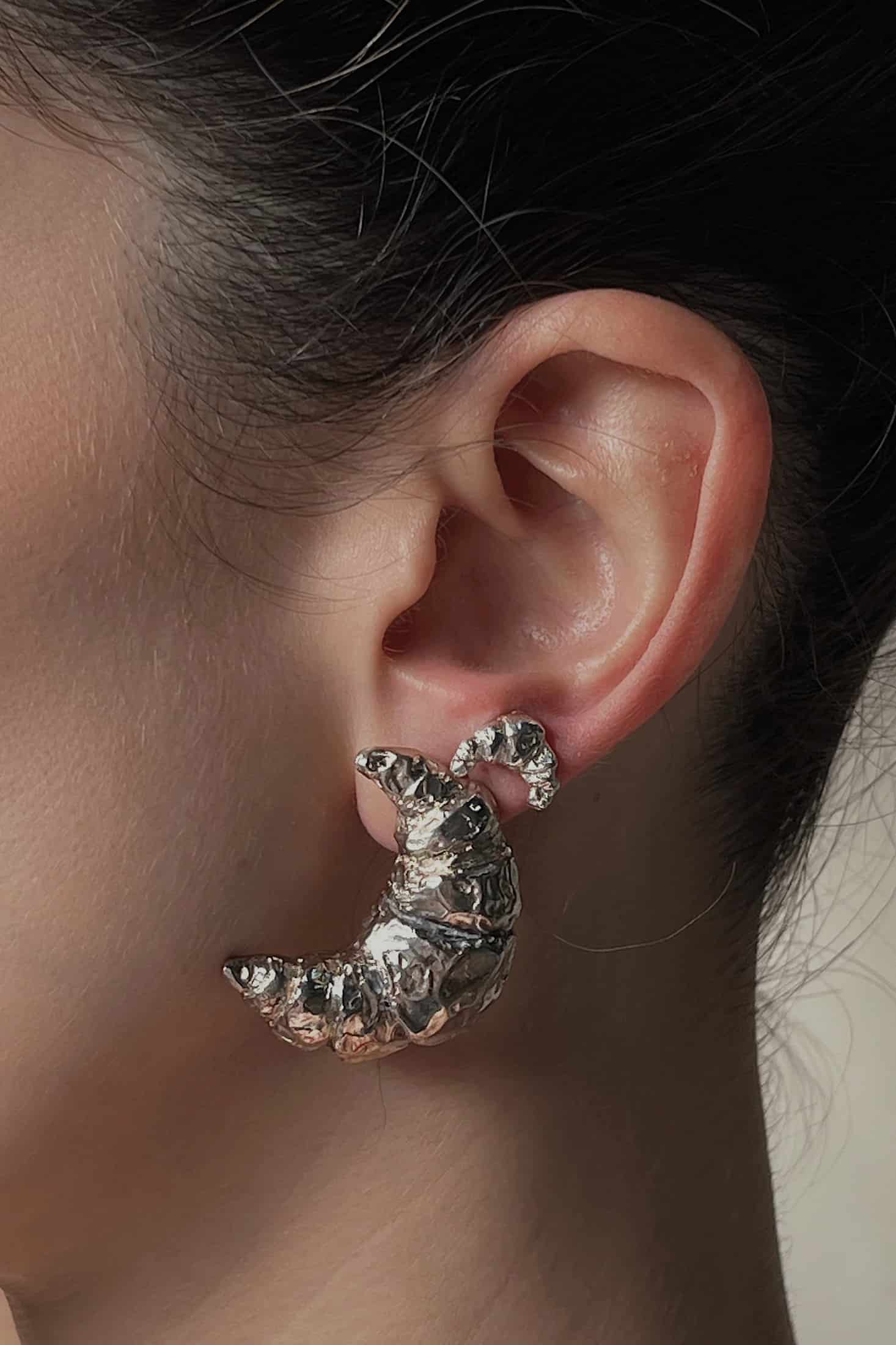 Aretes Croissant Maxi - miniatura 2