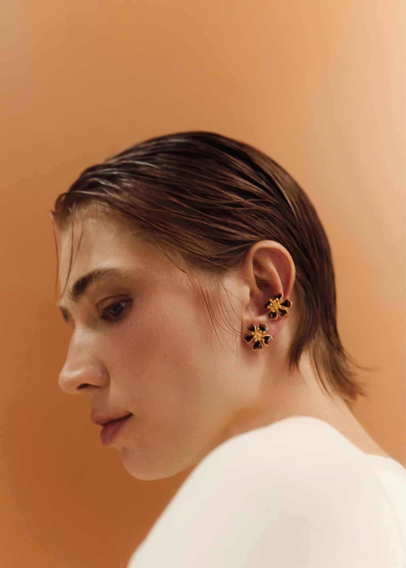 Earcuff Aurora mini Negro - miniatura 3