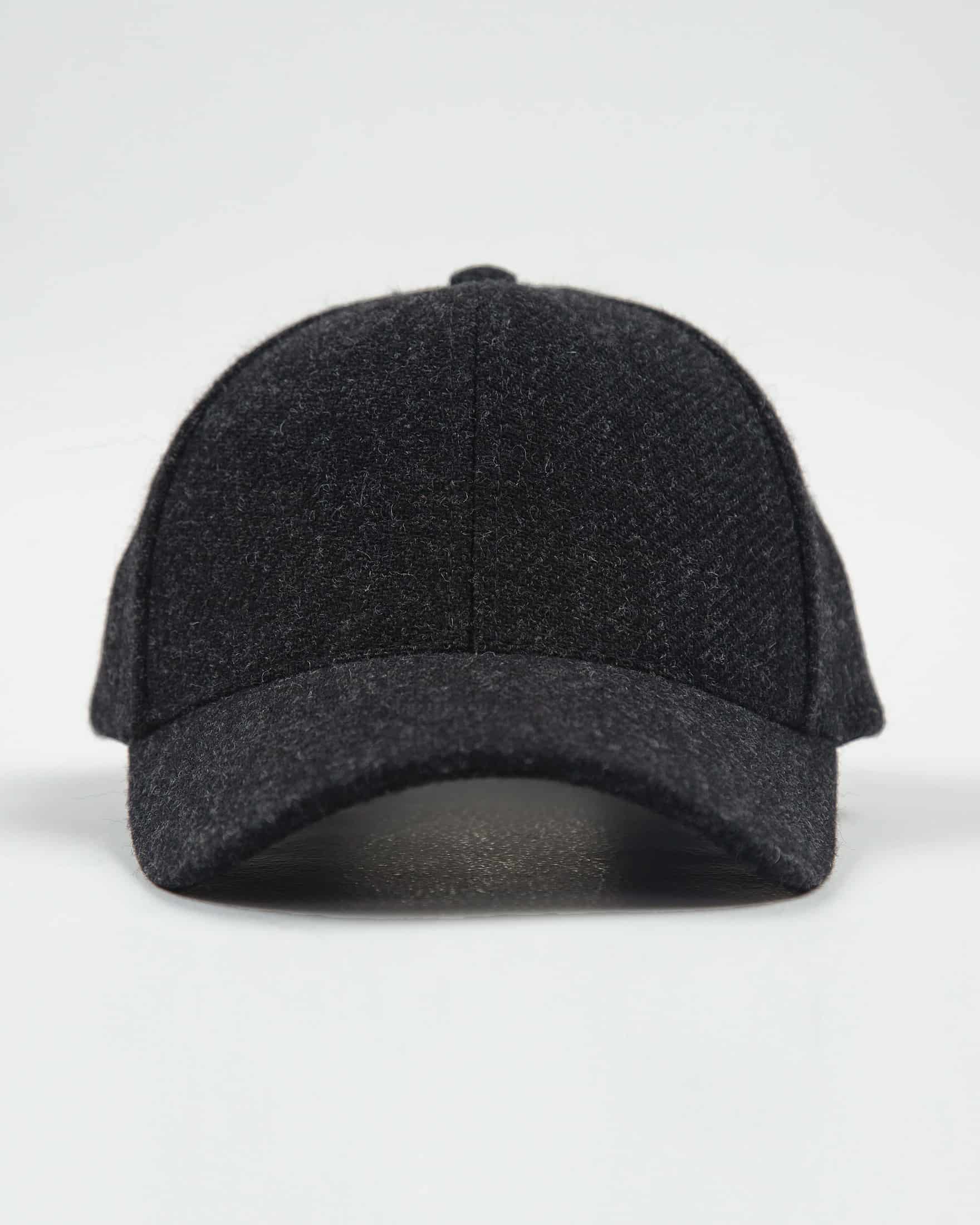 Gorra Baseball Lana Gris Oscuro - miniatura 1
