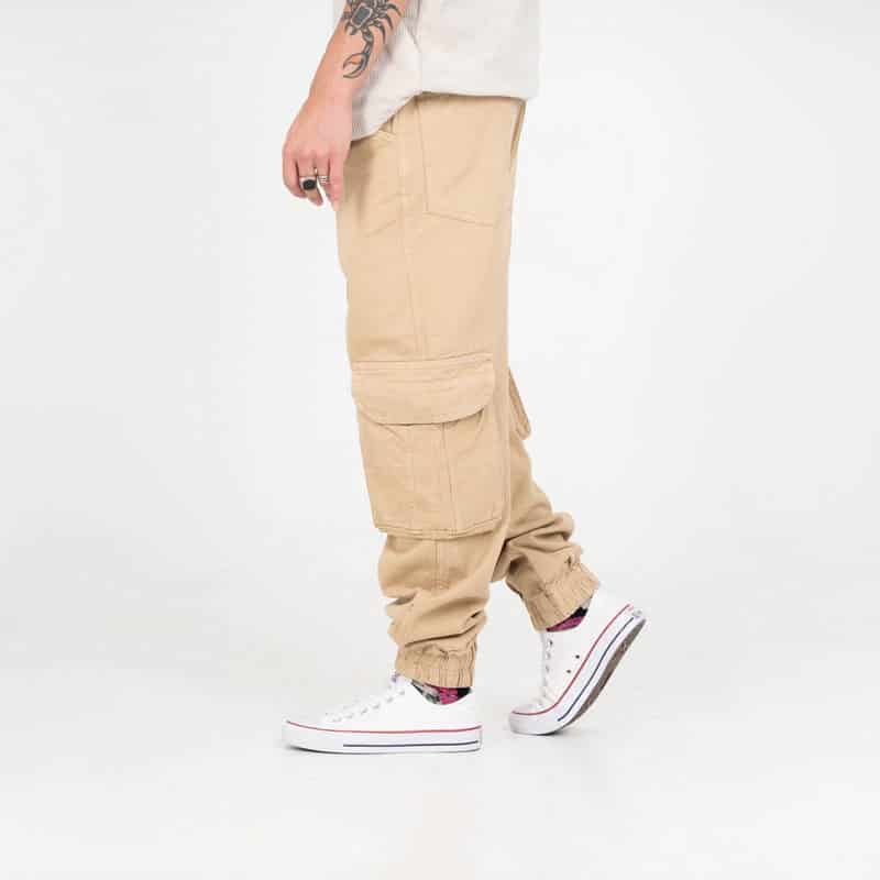 Jean Masculino Cargo H-167 Beige - miniatura 2
