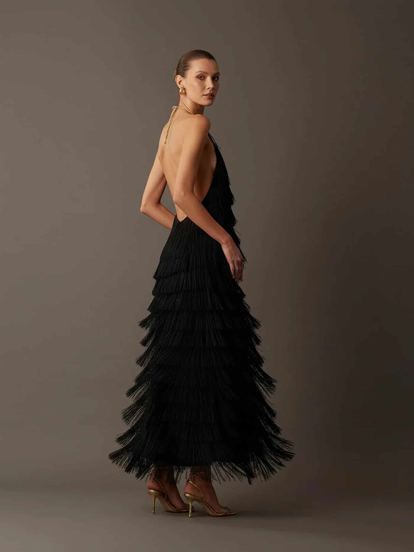 VESTIDO JOYA LARGO - miniatura 2