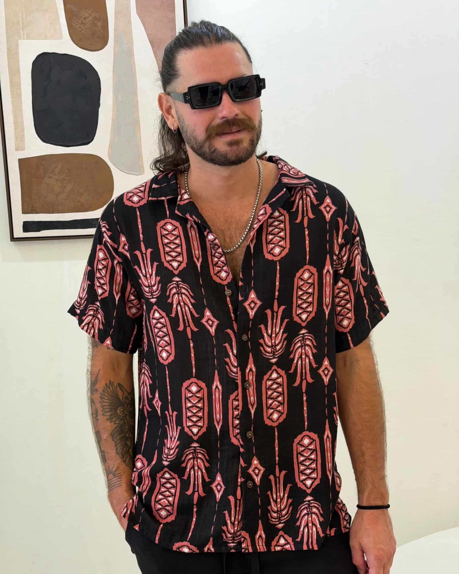 Camisa 3/4 piña - miniatura 1