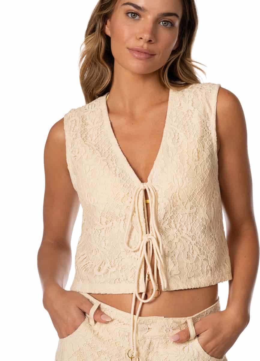 Maaji White Petal Key Vest - miniatura 2