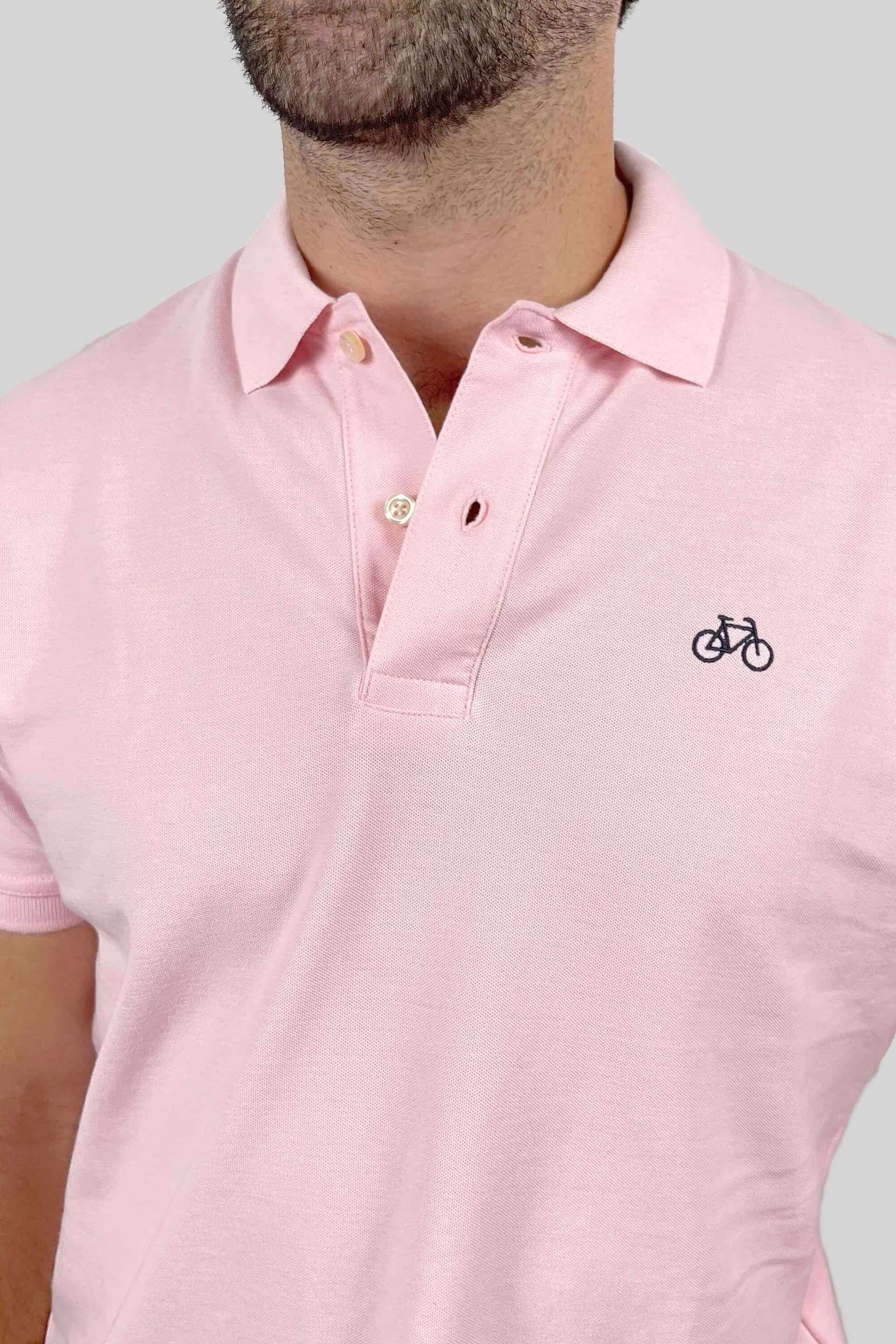 POLO MANGA CORTA BABY PINK - miniatura 3