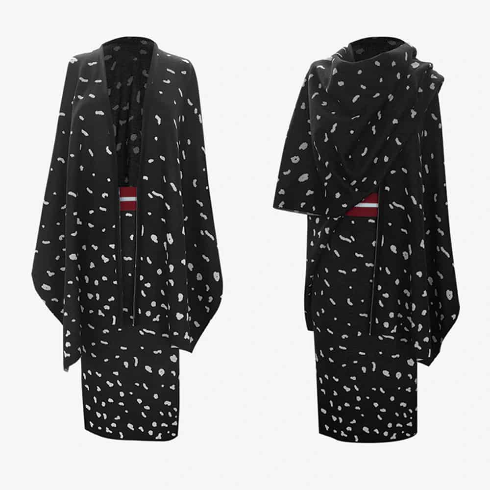Poncho Lluvia Negro - miniatura 3