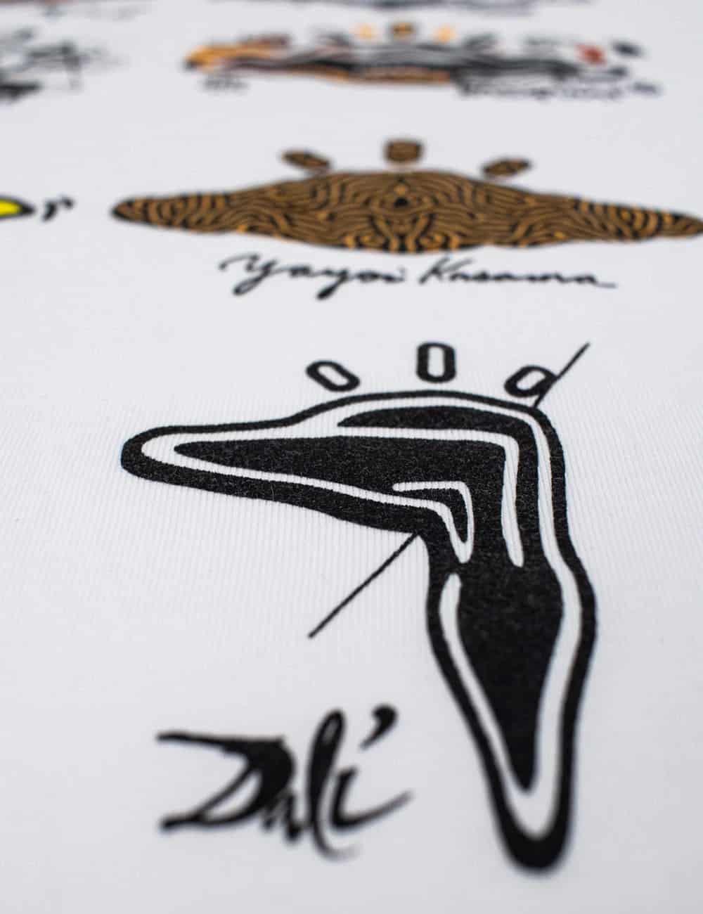 Camiseta Oversize Historia del arte  blanco Hombre - miniatura 7