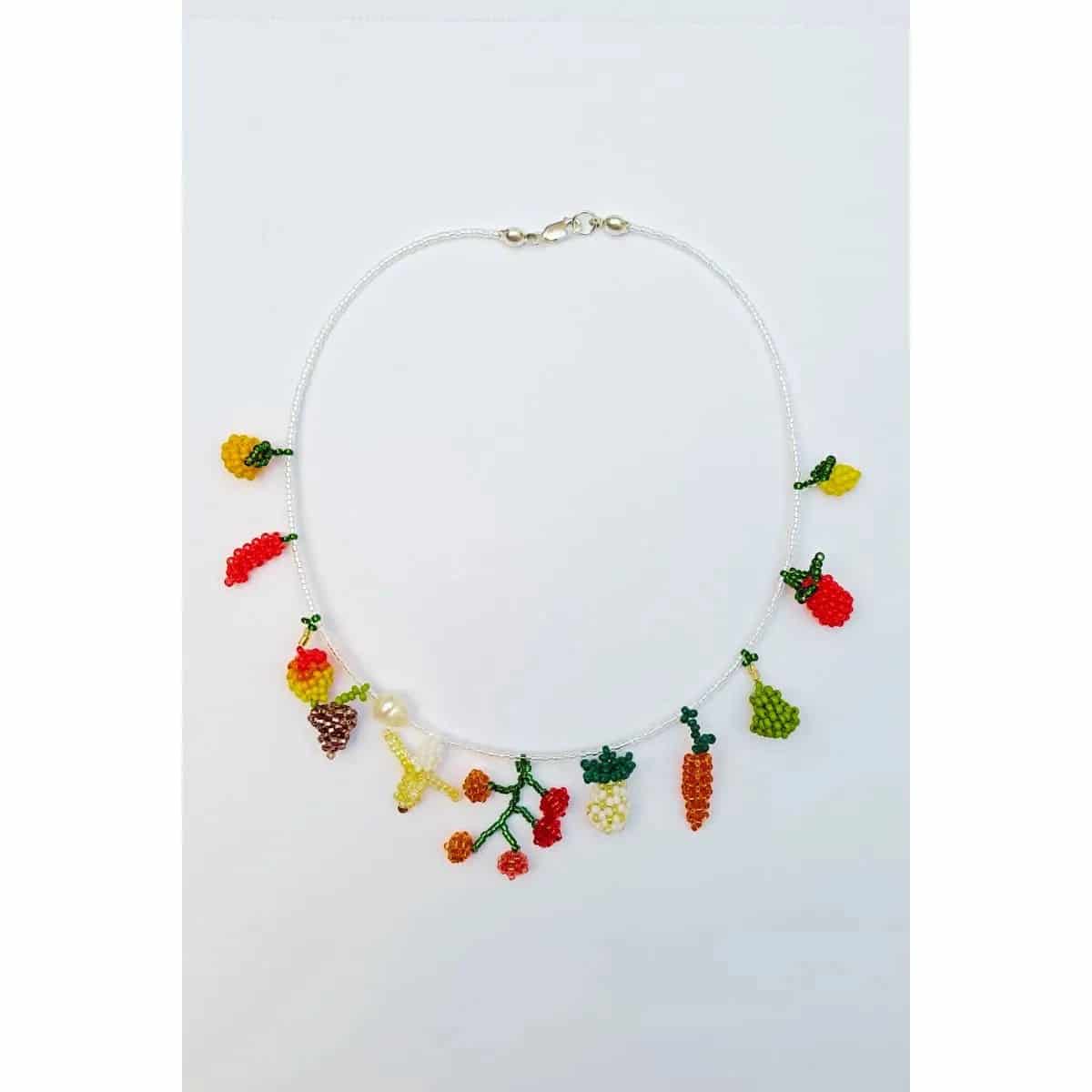 11 FRUIT SPECIAL BUNCH NECKLACE - miniatura 2