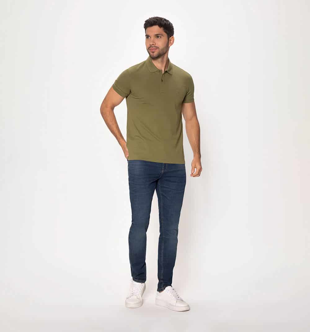 Polo básica slim fit - miniatura 39