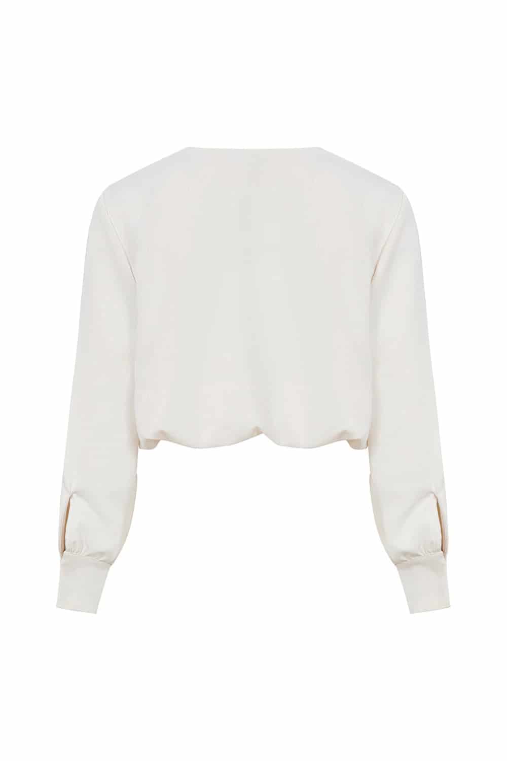 Blusa Goya natural - miniatura 4