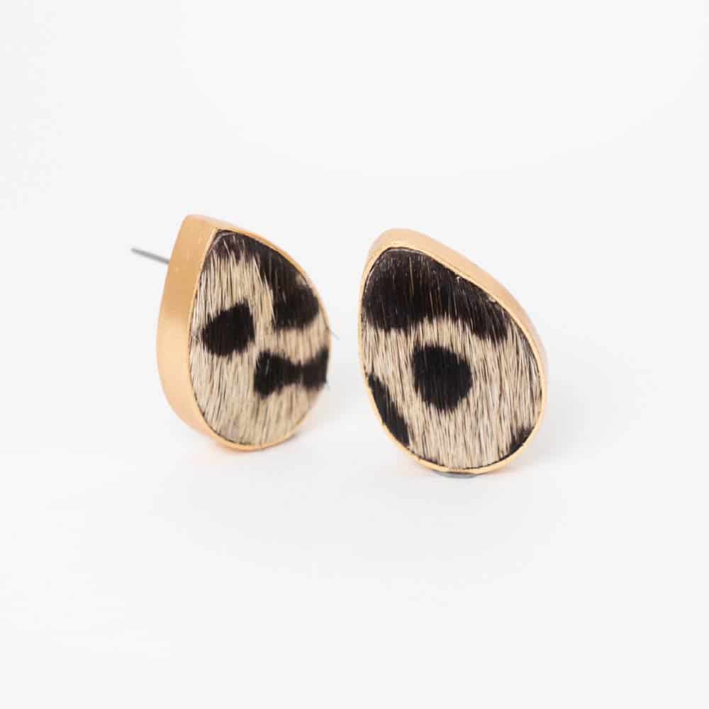 Aretes Nubia Dorada - miniatura 1