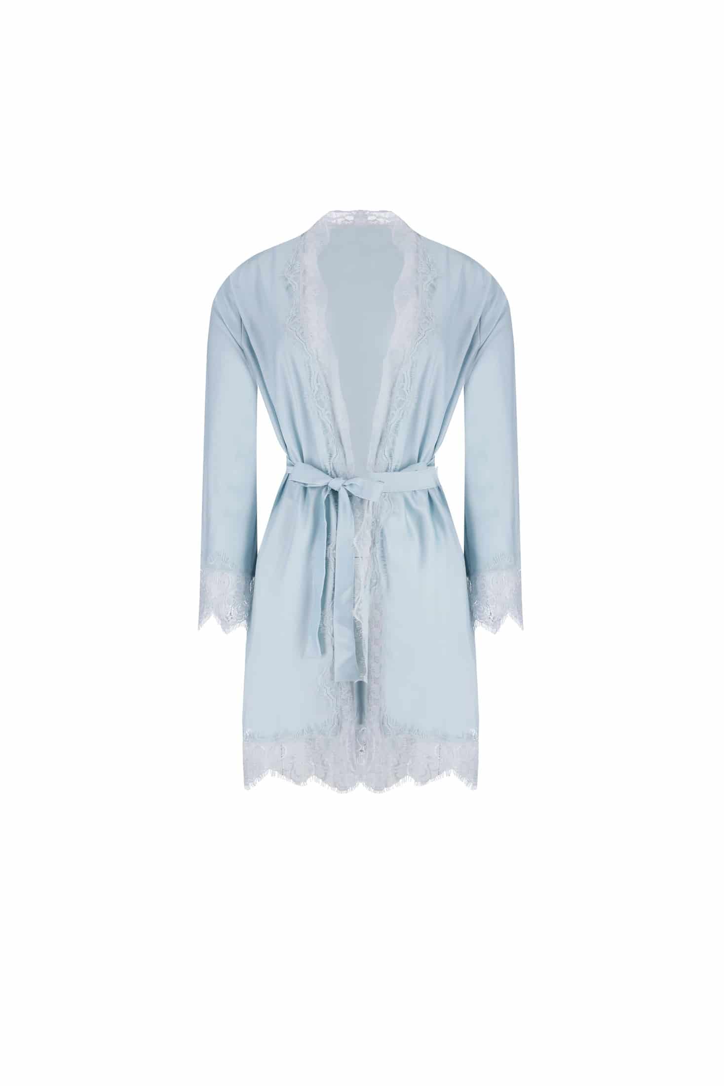 KIMONO NOVIAS ELLIPSE AURA AZUL AZUL CLARO - miniatura 4
