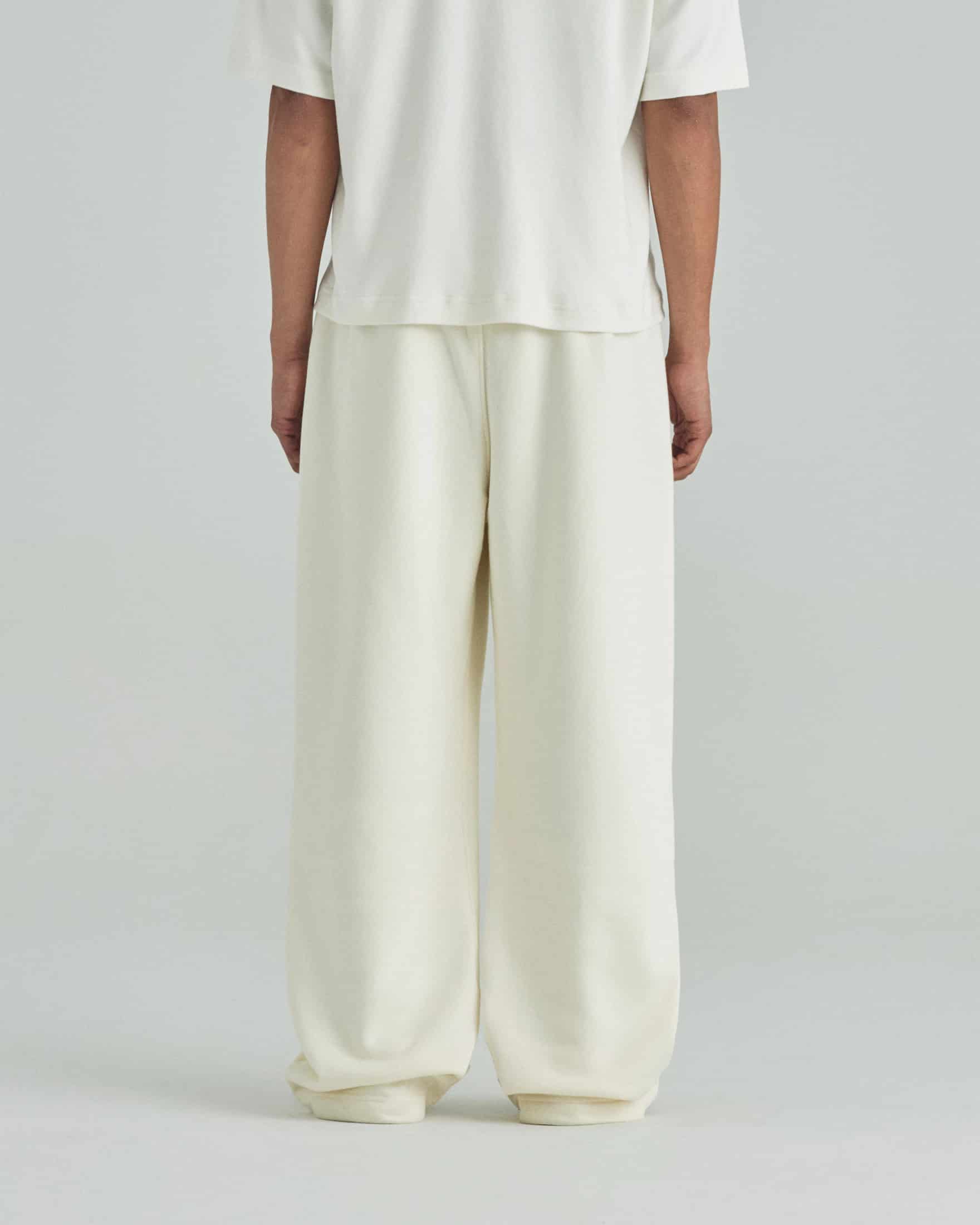 Blanks Barrel Straight Pants Cream - miniatura 4
