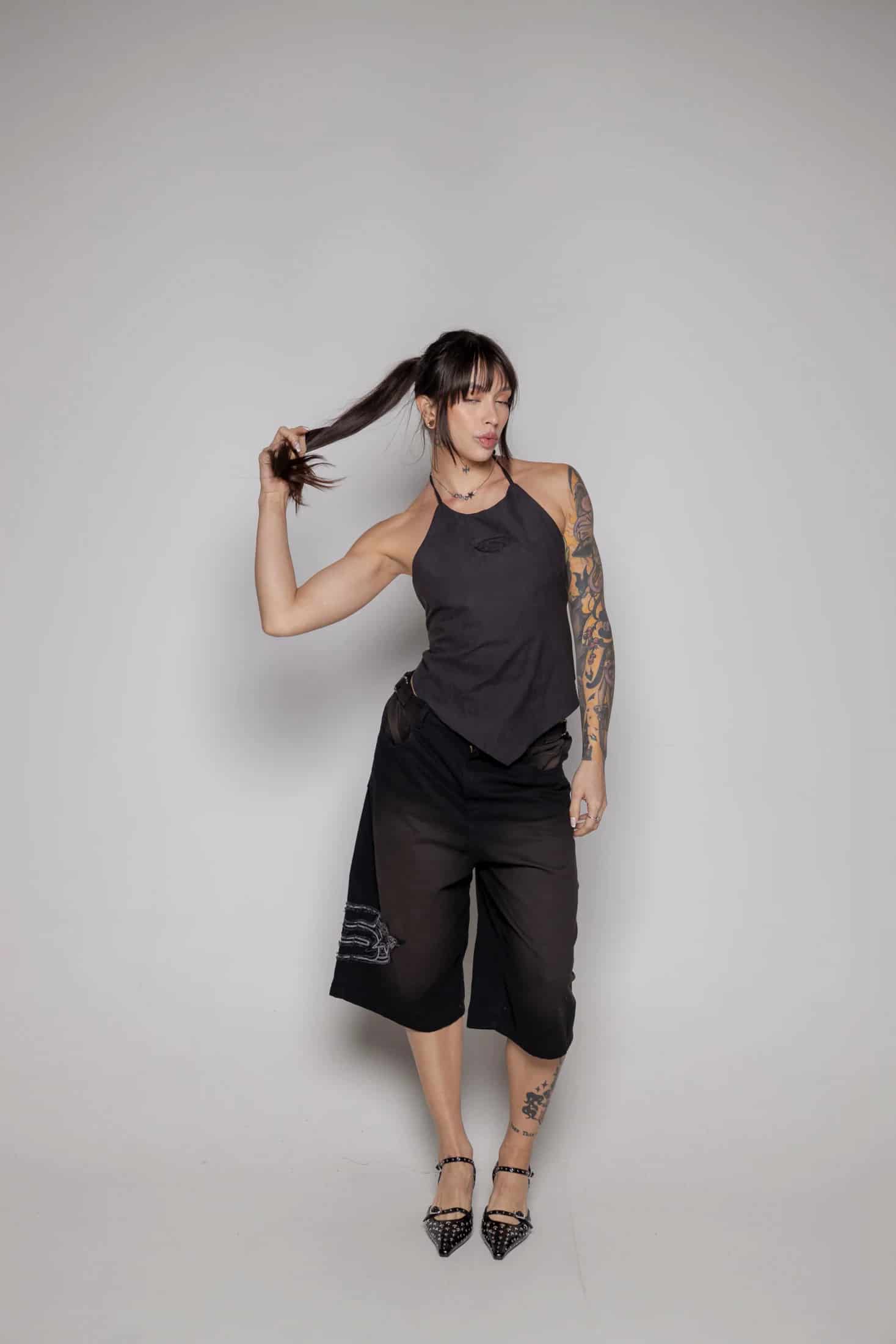 Jorts Dama Courage Sogno-Negro - miniatura 8