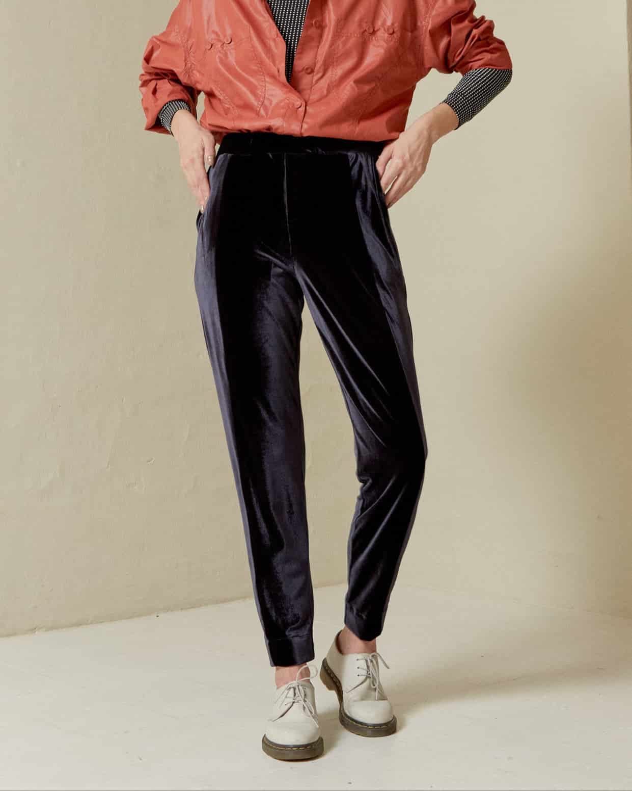 Pantalón Tech Velvet Frío Negro LÍRICO - miniatura 4