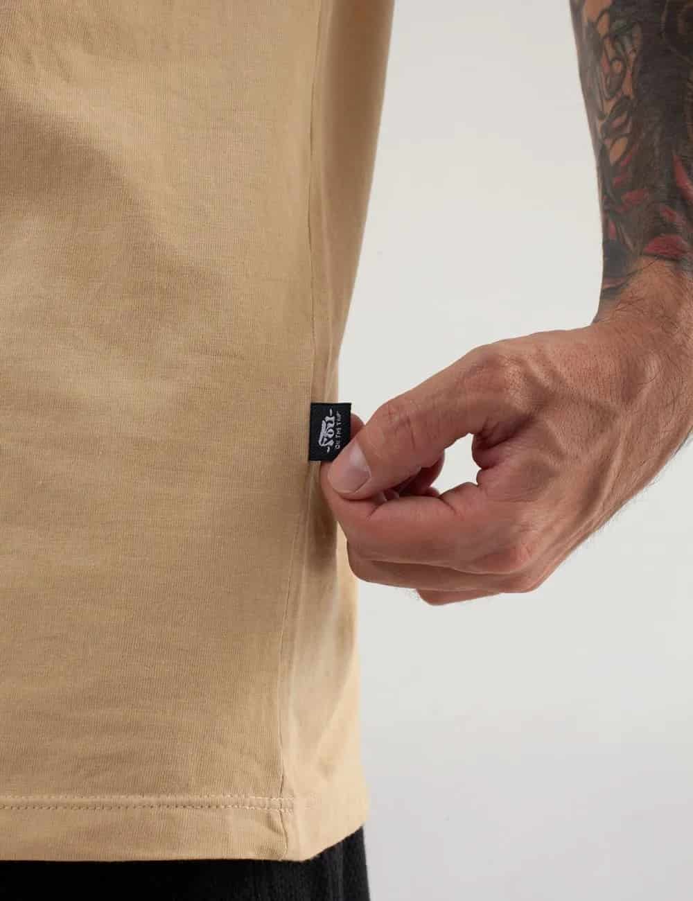 Camiseta Oversize Alta Frecuencia Arena Hombre - miniatura 7