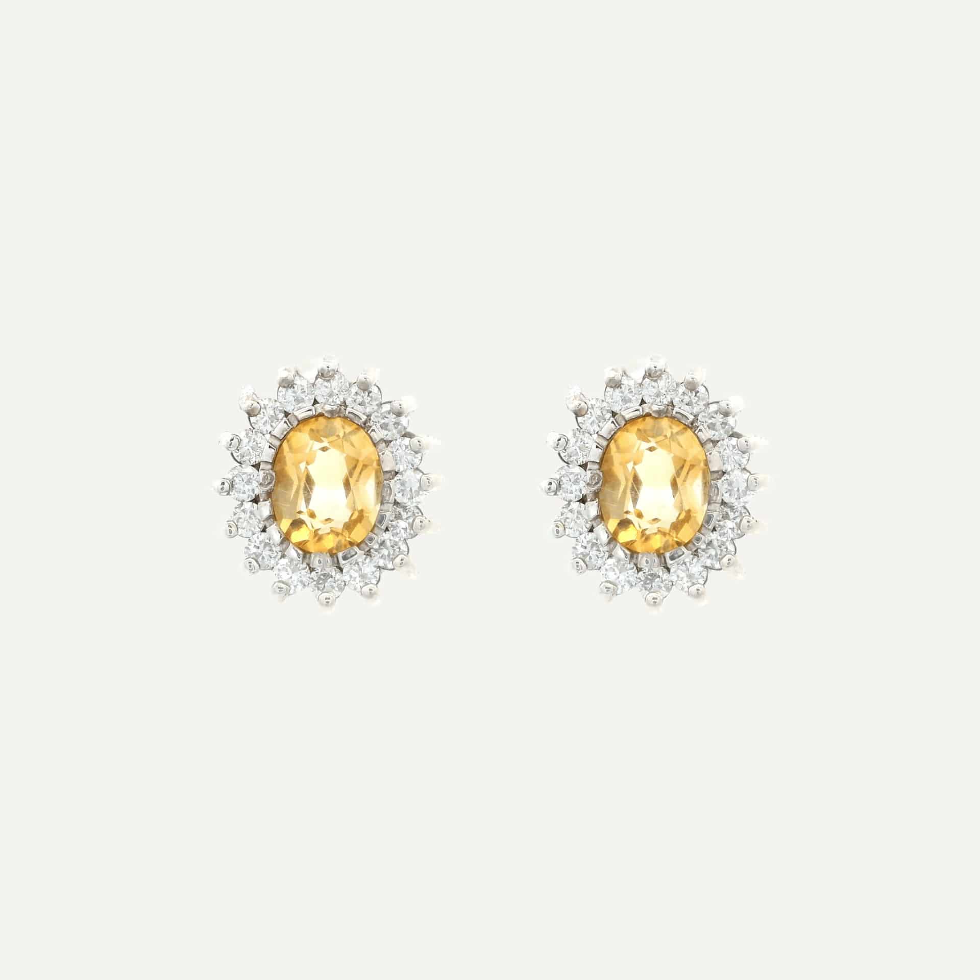 Arete Corona Thin Ovalado - miniatura 5