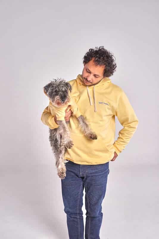 HOODIE AMARILLO UNISEX - miniatura 1