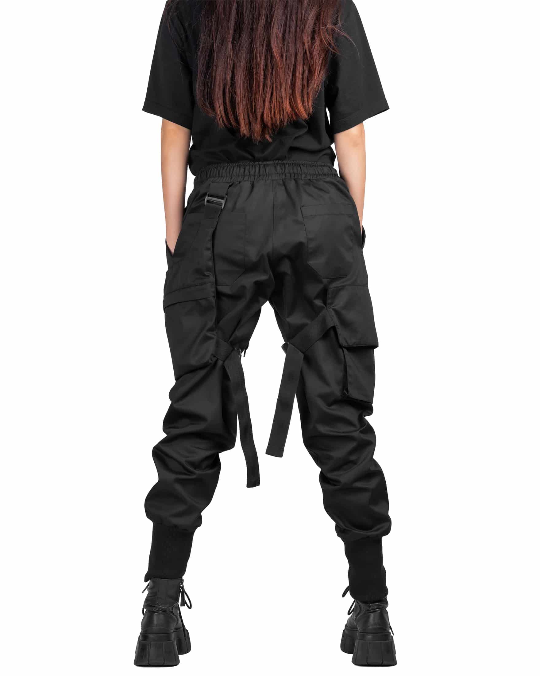 Pantalon Asimetrico Semibaggy Gabardina - miniatura 5