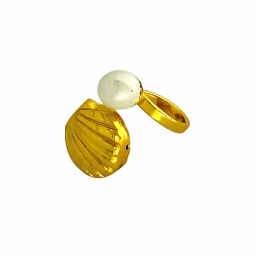 Anillo concha perla - miniatura 2