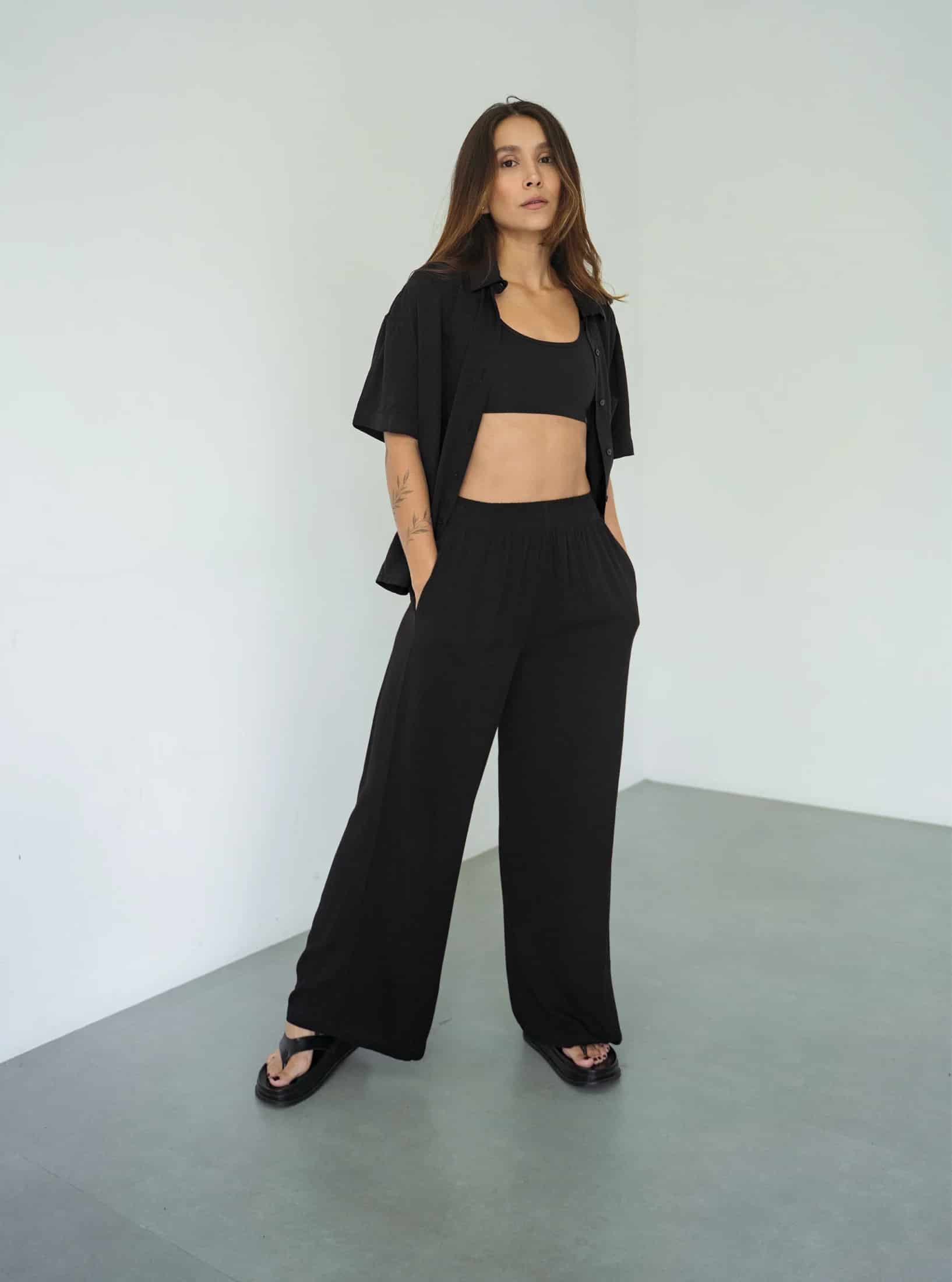Palazzo Breezy Black - miniatura 9
