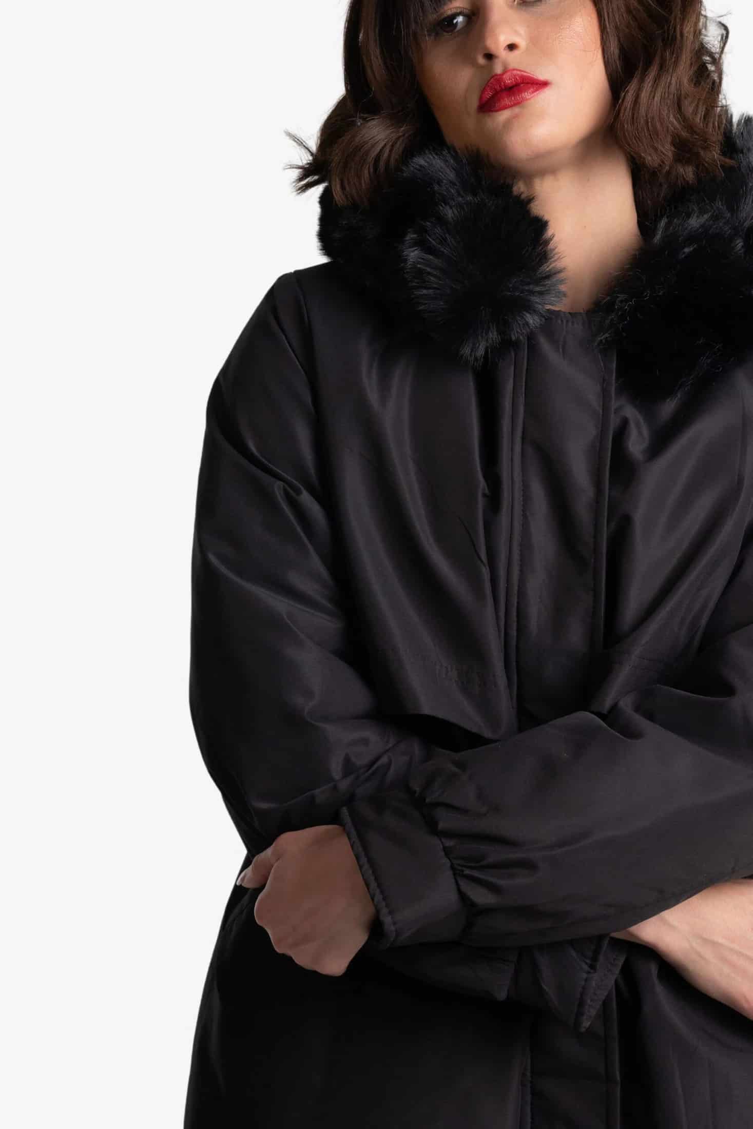 Chaqueta Parka Negra - miniatura 3