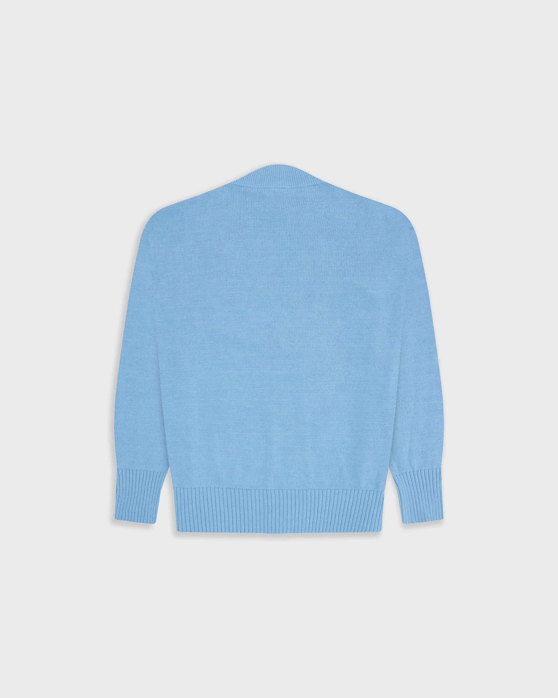 Knit Cardigan - Azul Claro - miniatura 3