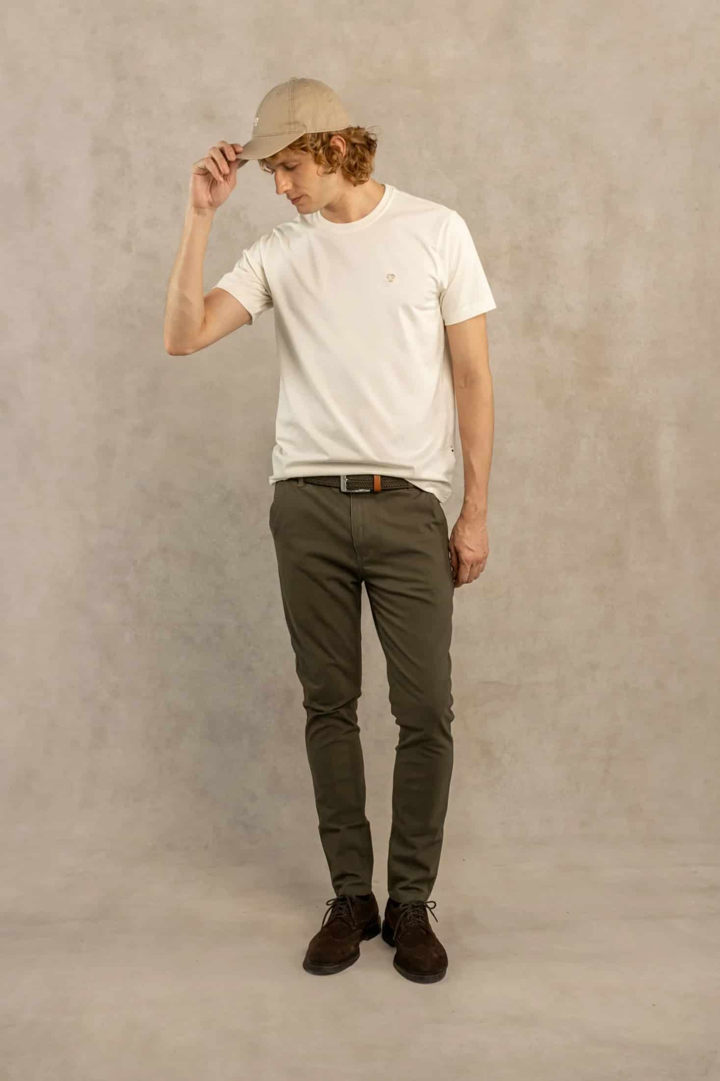 Pantalon Elastico Verde Militar - miniatura 5