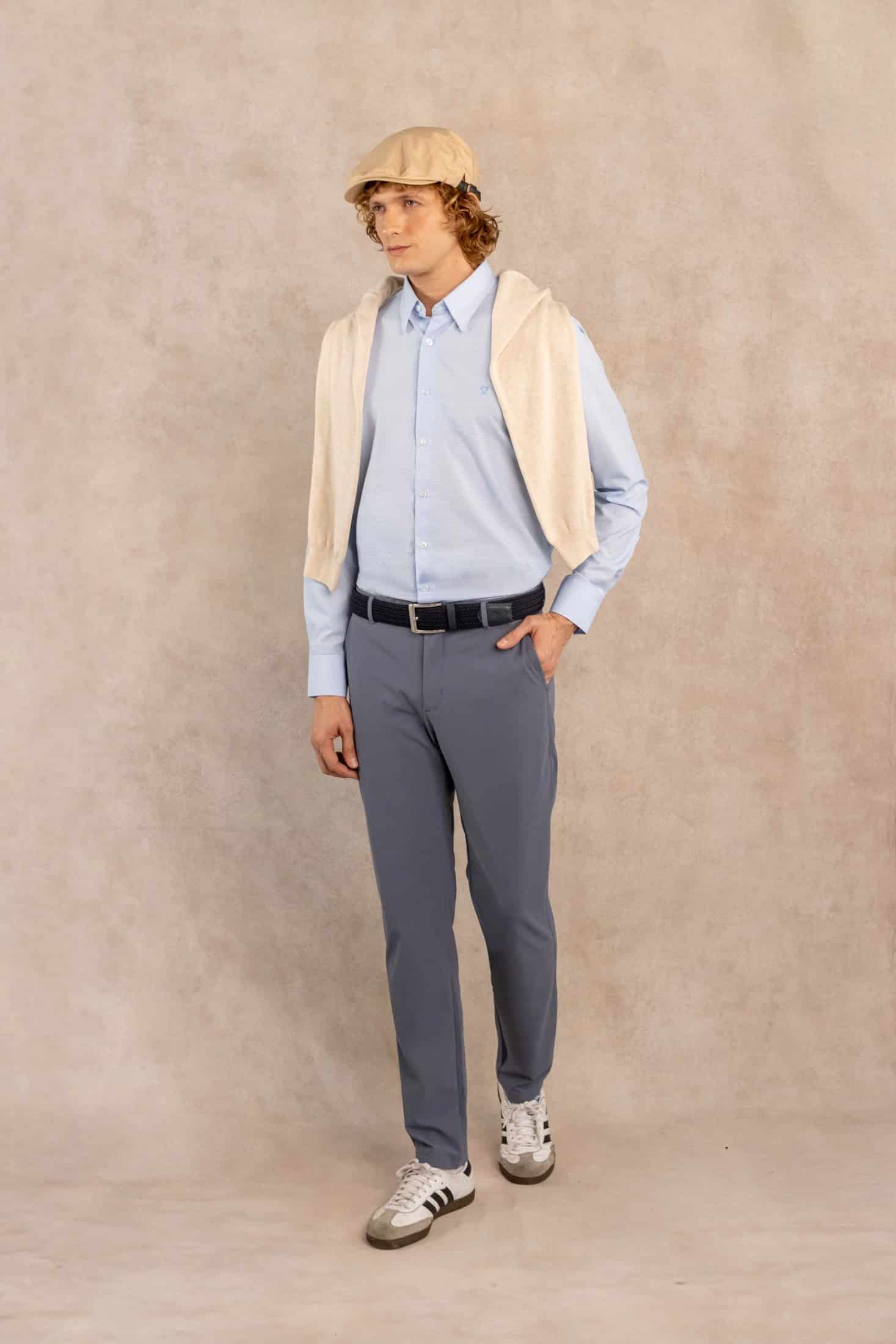 Pantalon Performance Antimanchas Azul - miniatura 2