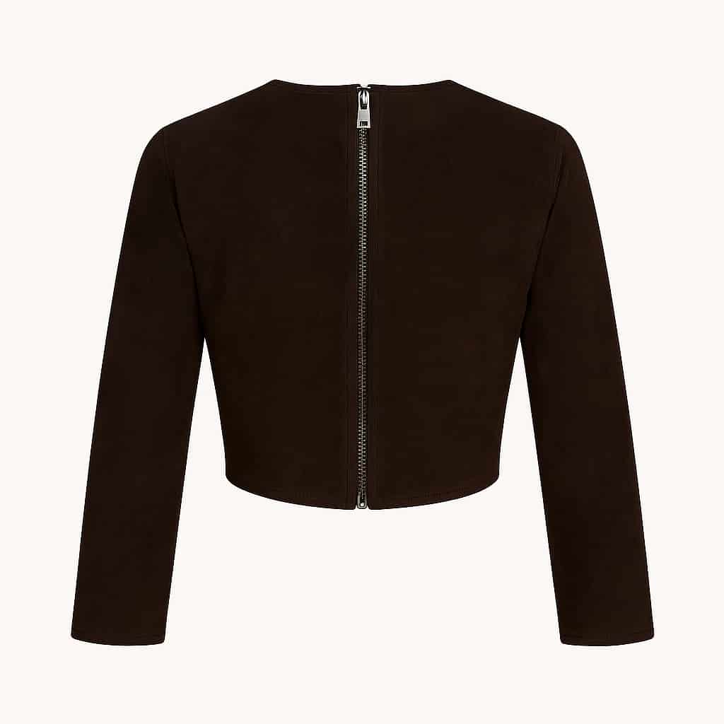 ZIAN SUEDE TOP - miniatura 3