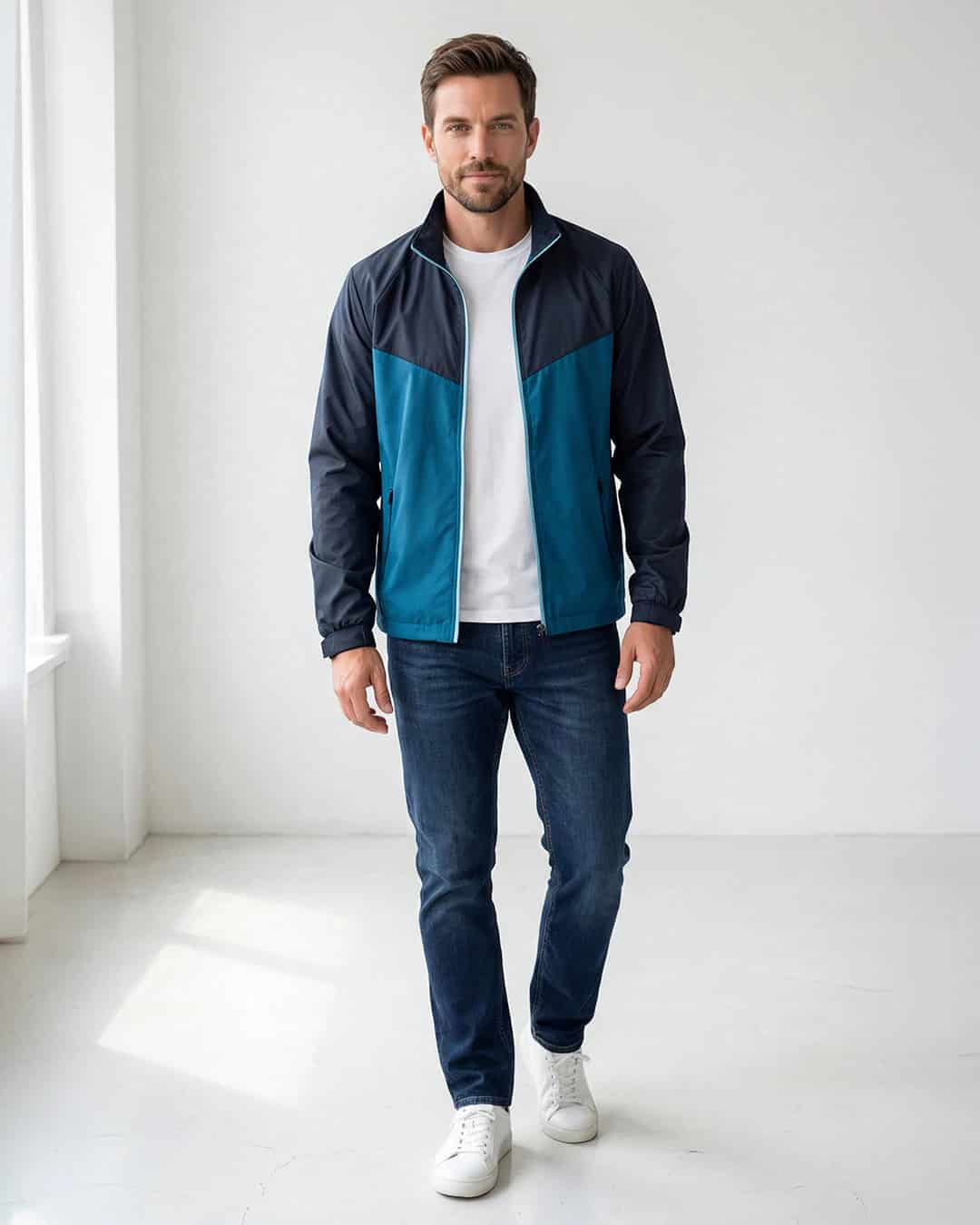 Chaqueta Aerofusion Azul Serranía - miniatura 3