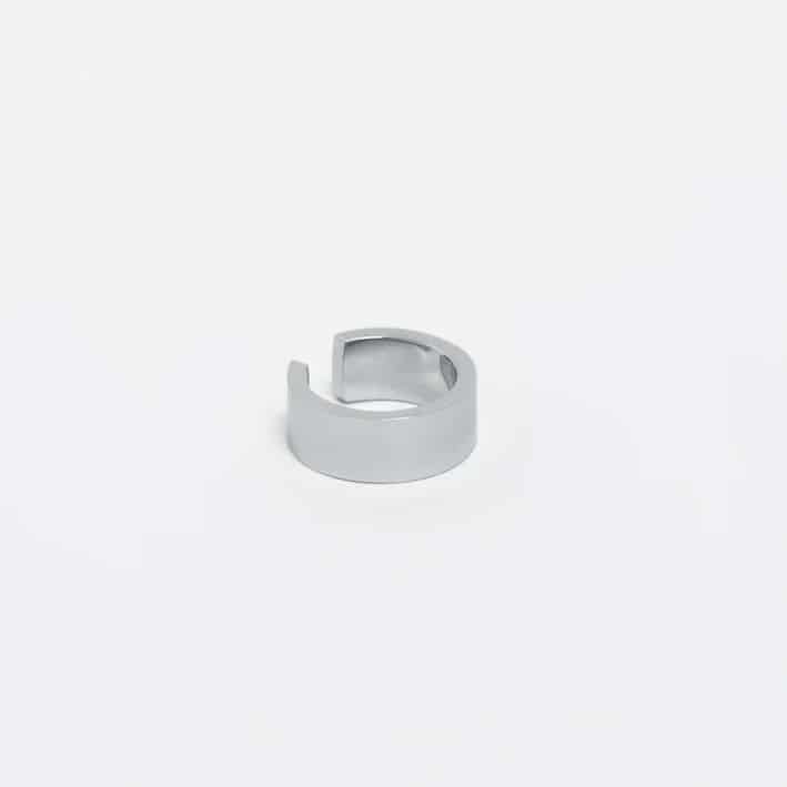 Basic Earcuff Plateado - miniatura 1