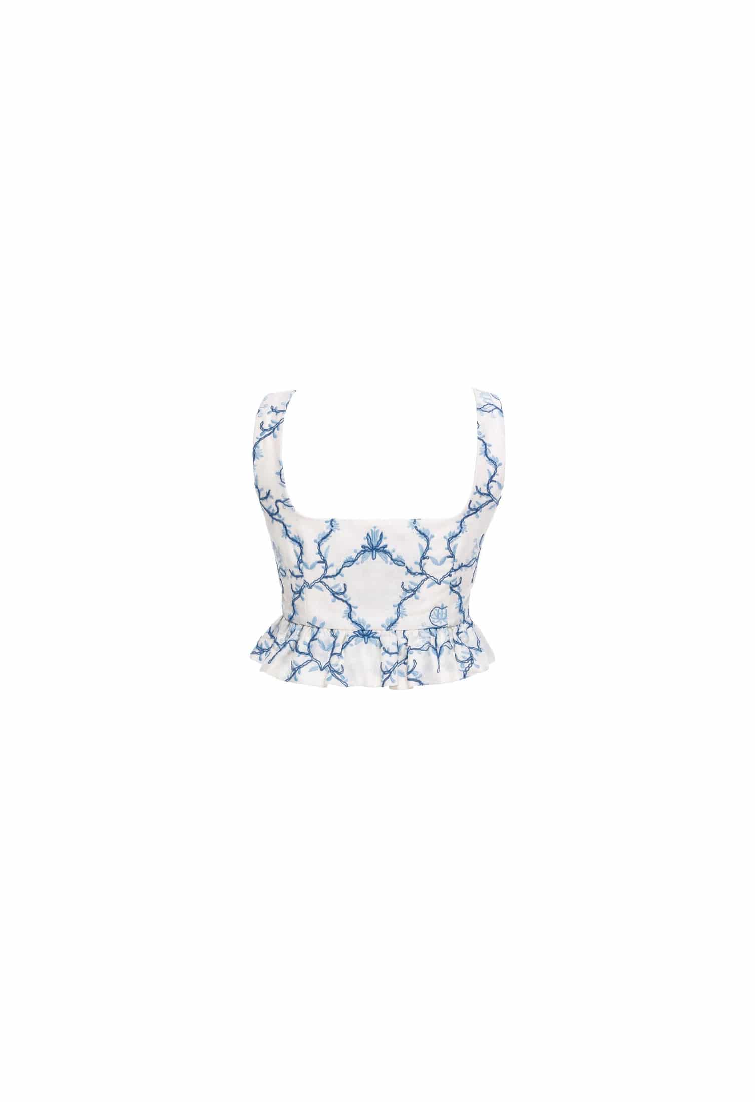 Eslabón Floritura Cropped Top - miniatura 7