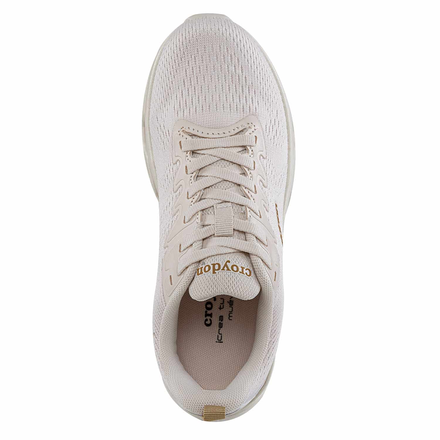 Tenis Running Hazer Beige Croydon para Mujer - miniatura 6