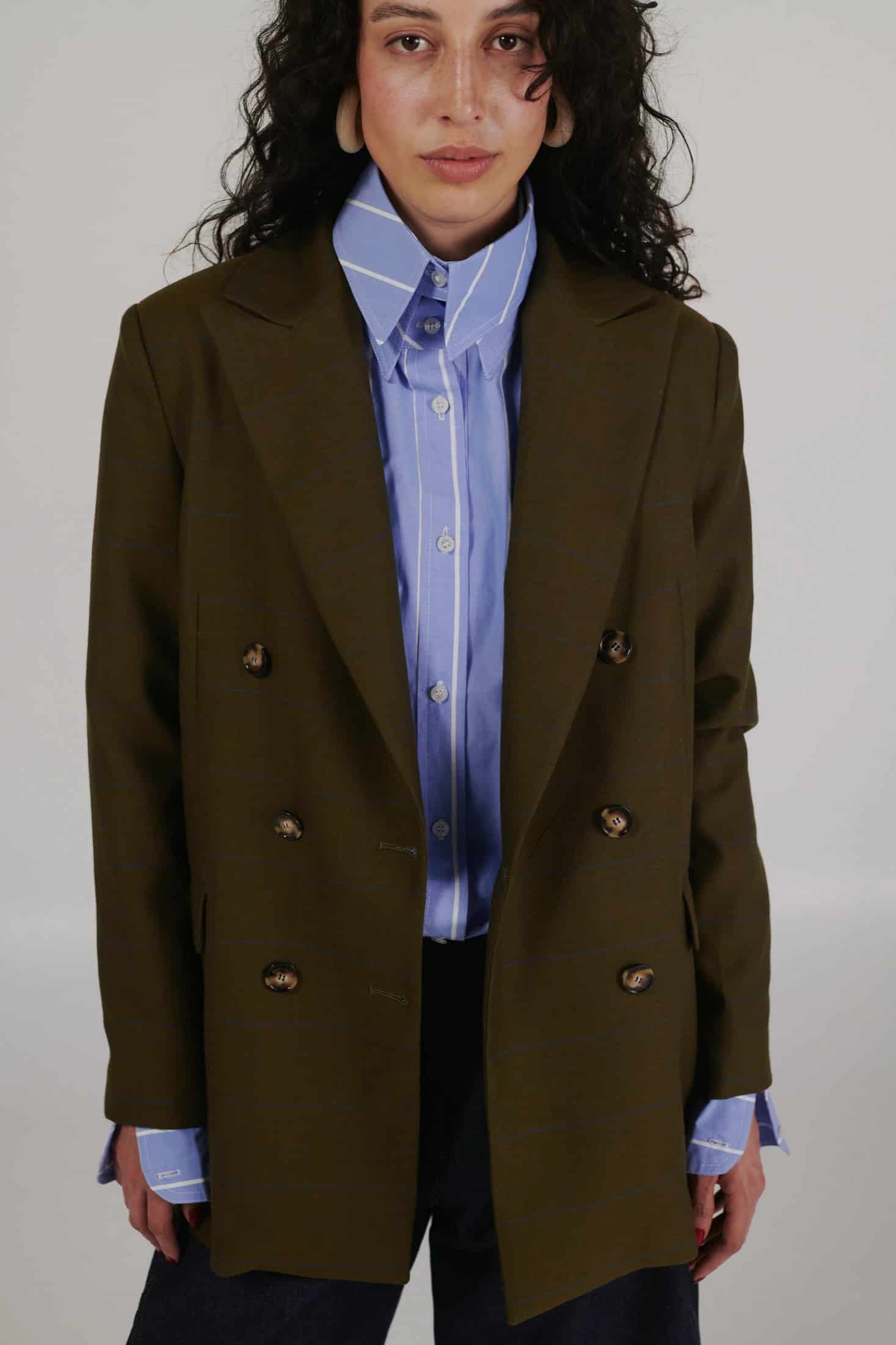 Herencia Olive Blazer - miniatura 2