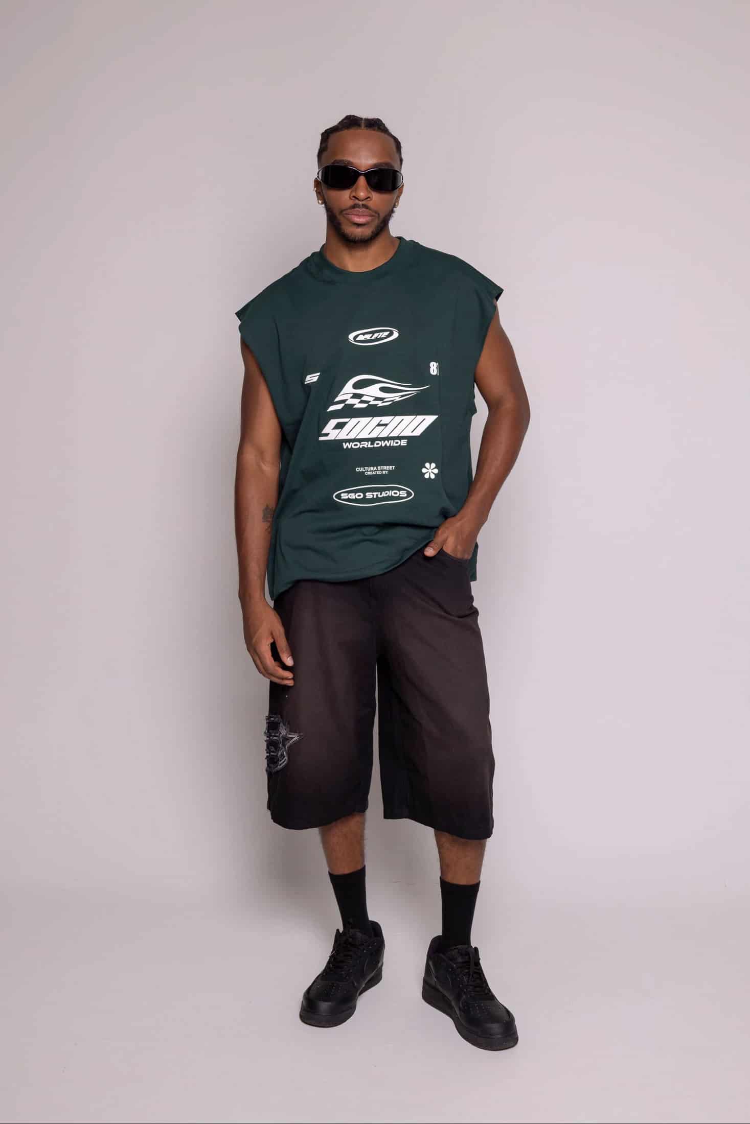 Camisilla Motion-Verde - miniatura 2
