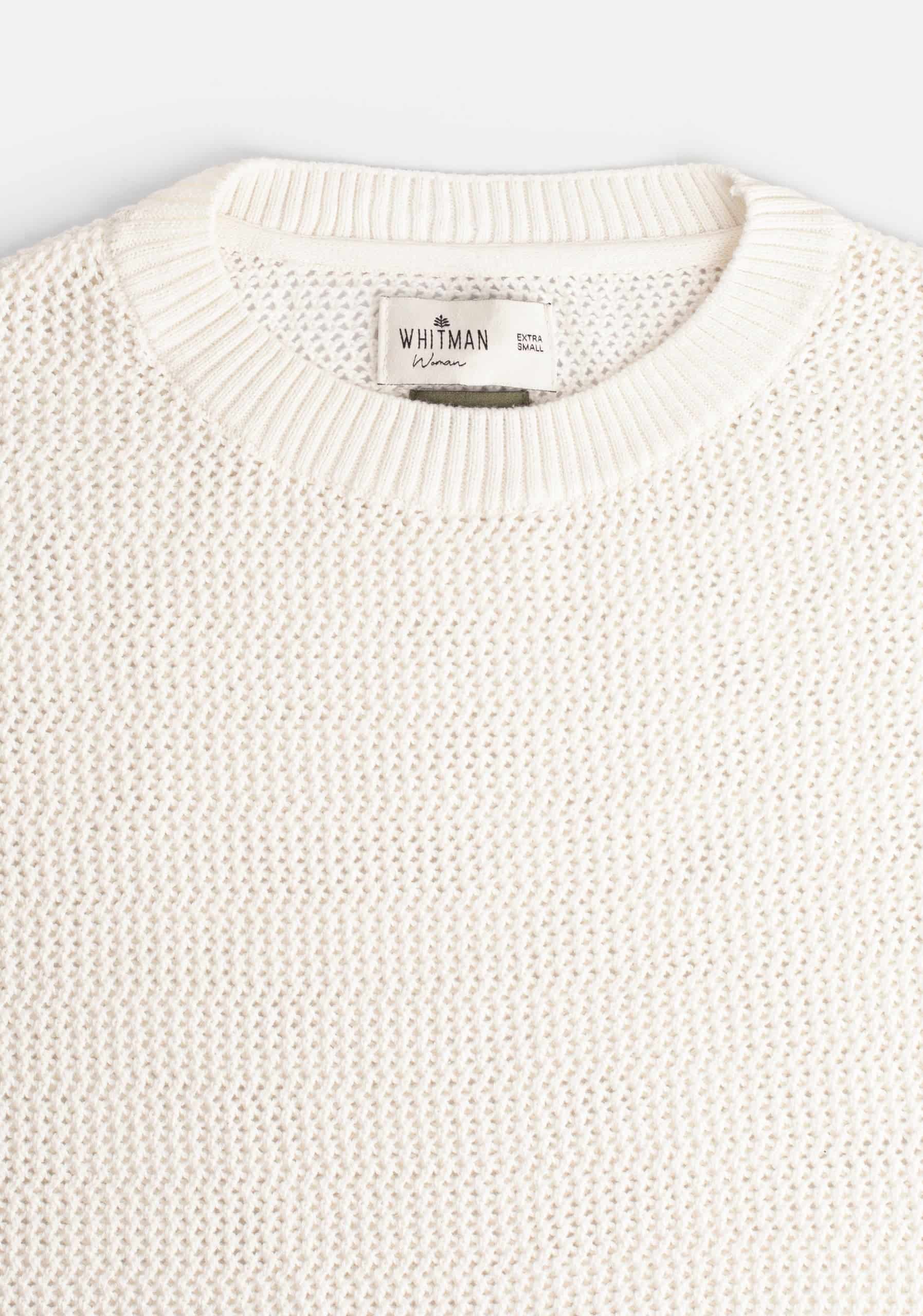 Camiseta M Tejida Serena Hueso - miniatura 3